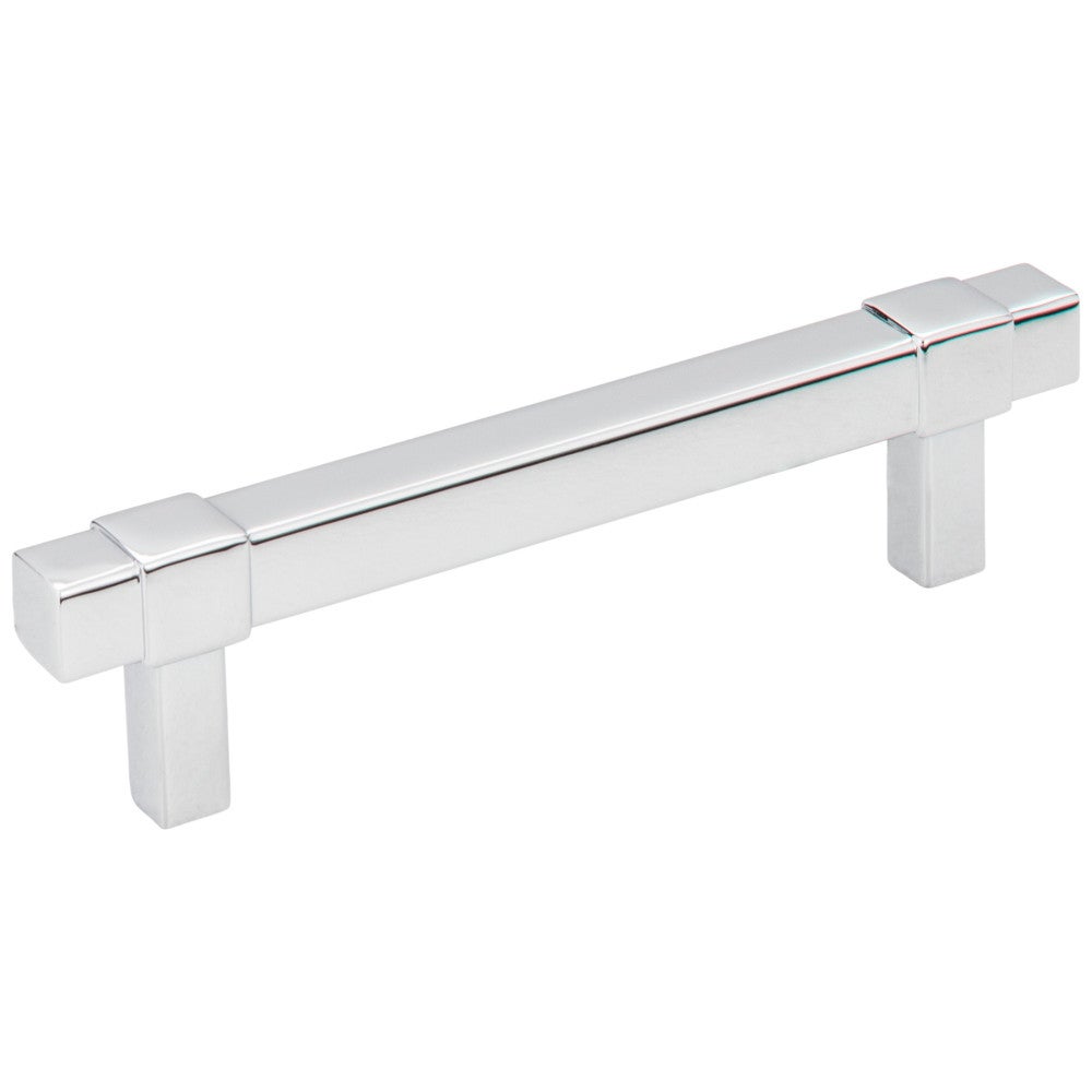 Hardware Resources 96 mm Center-to-Center Satin Nickel Square Zane Cabinet Pull
