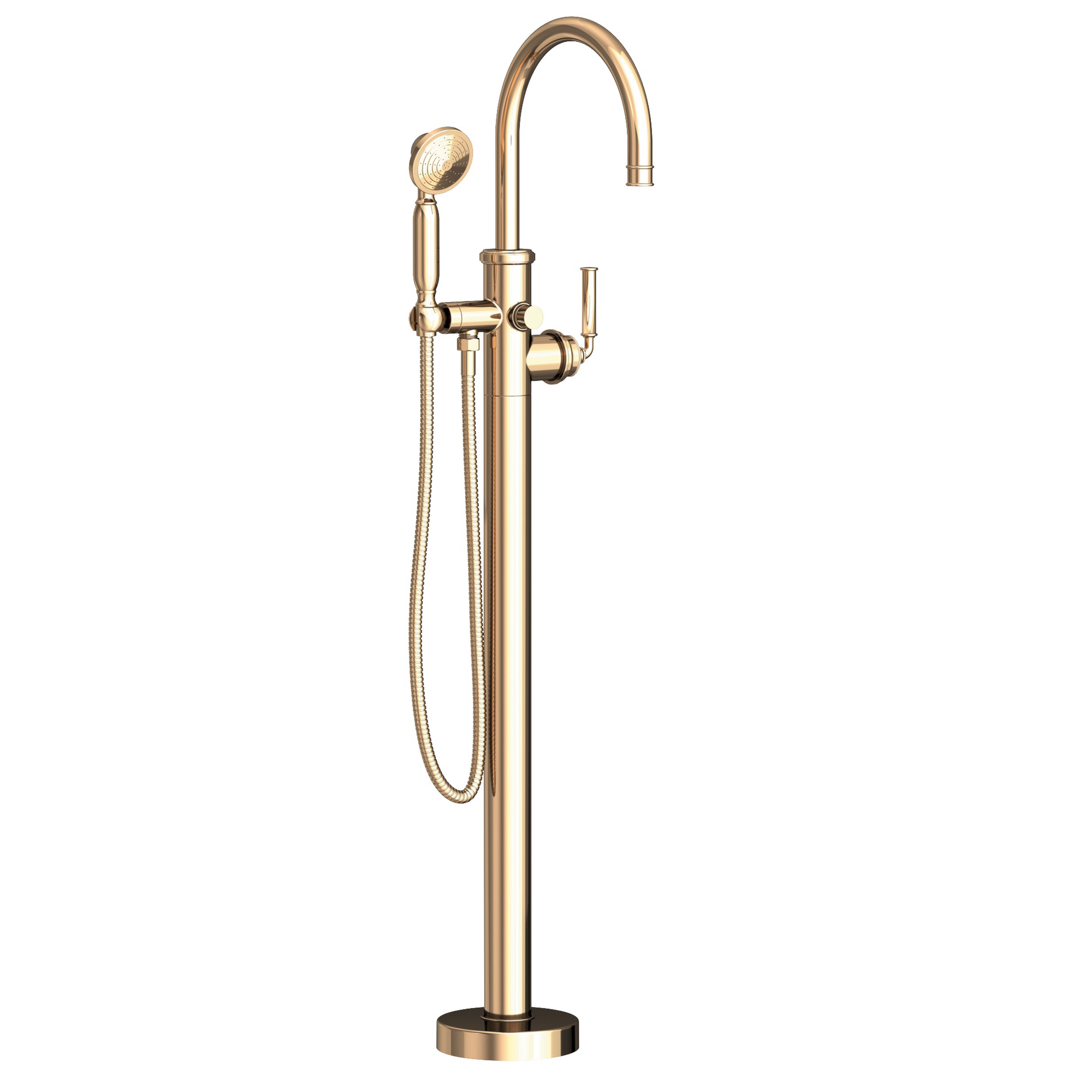 Newport Brass Taft - Kitchen Exposed Tub and Hand Shower Set - Free Standing