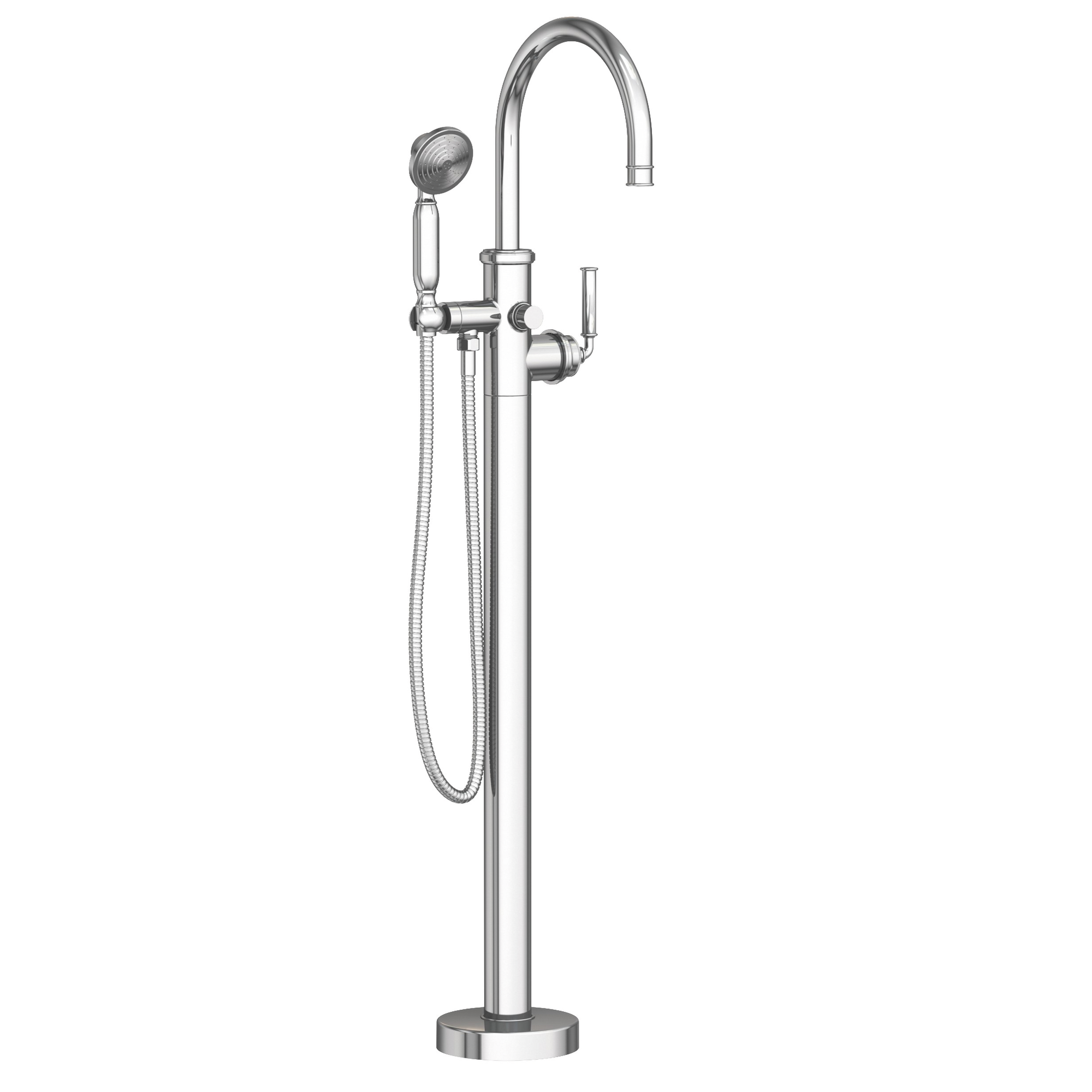 Newport Brass Taft - Kitchen Exposed Tub and Hand Shower Set - Free Standing