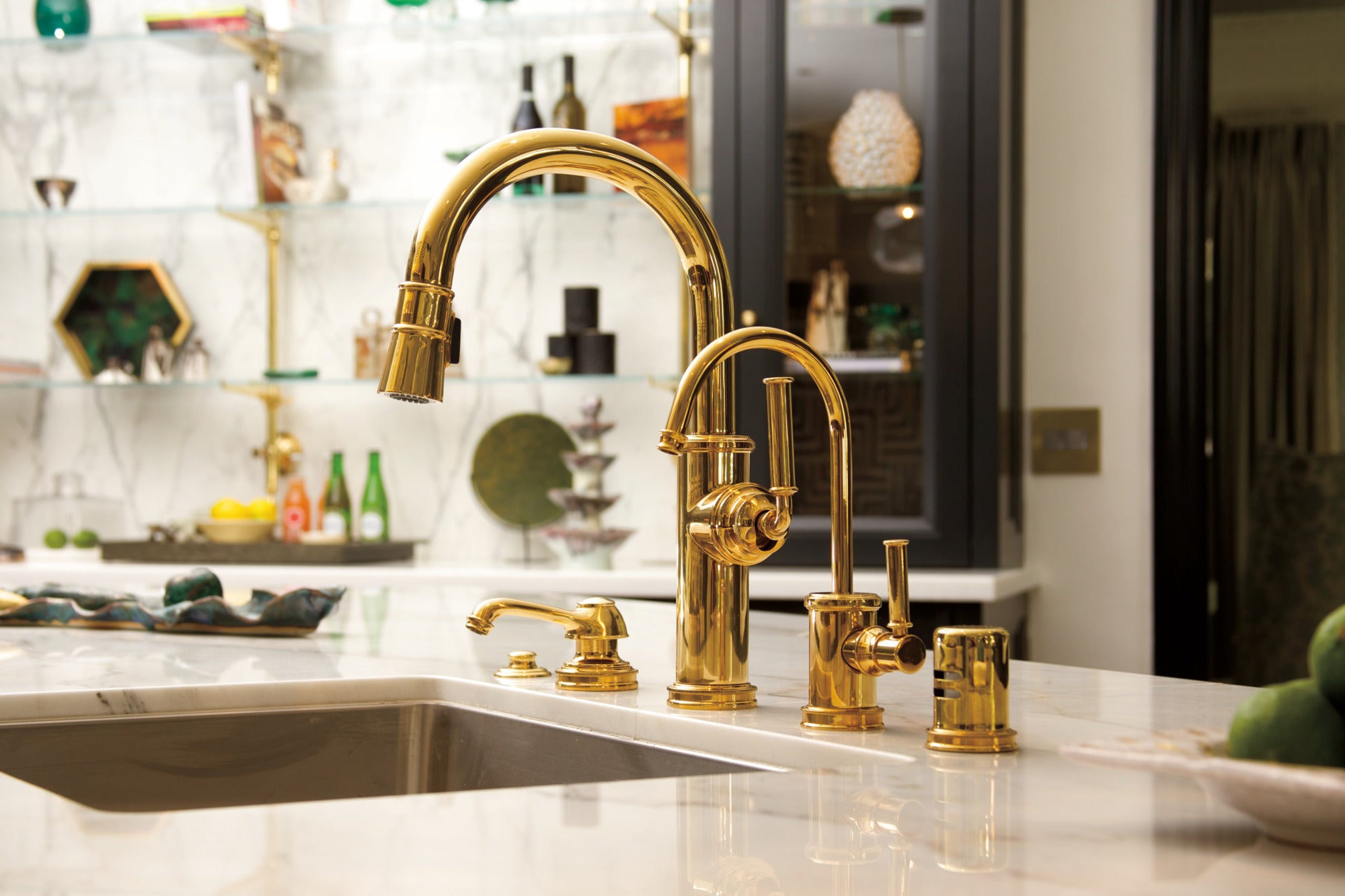 Newport Brass Taft - Kitchen Pull-Down Kitchen Faucet