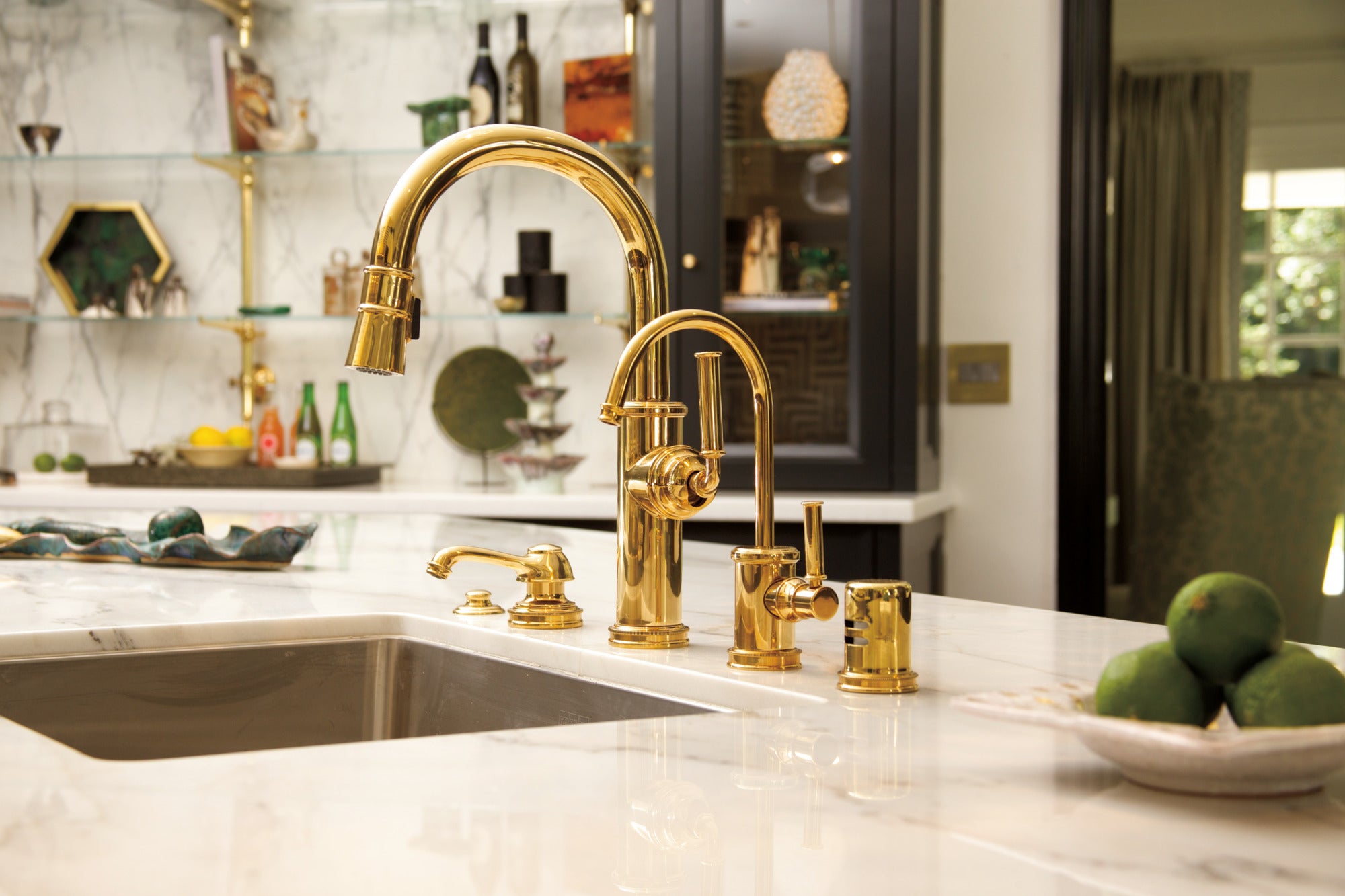 Newport Brass Taft - Kitchen Pull-Down Kitchen Faucet