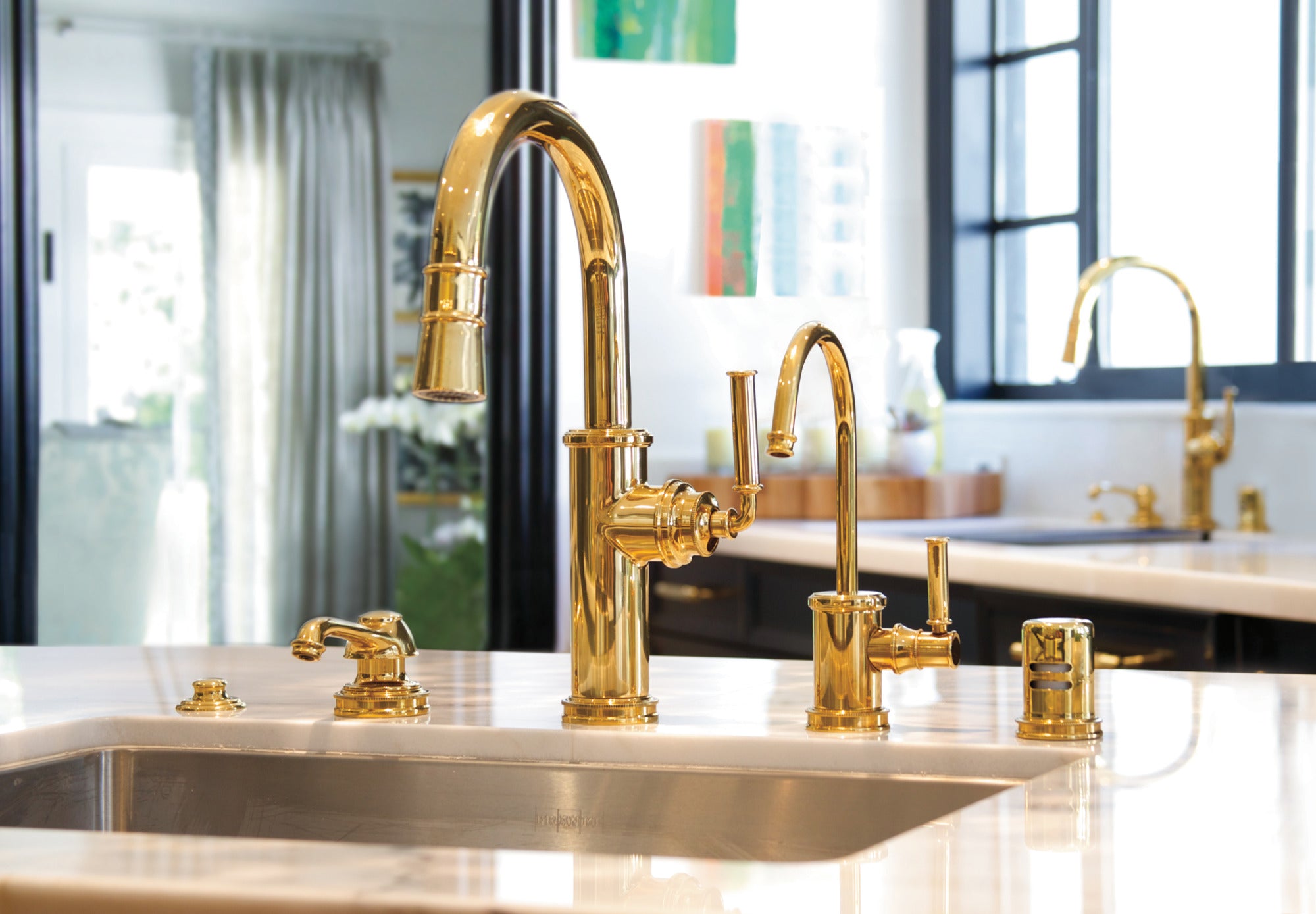 Newport Brass Taft - Kitchen Pull-Down Kitchen Faucet