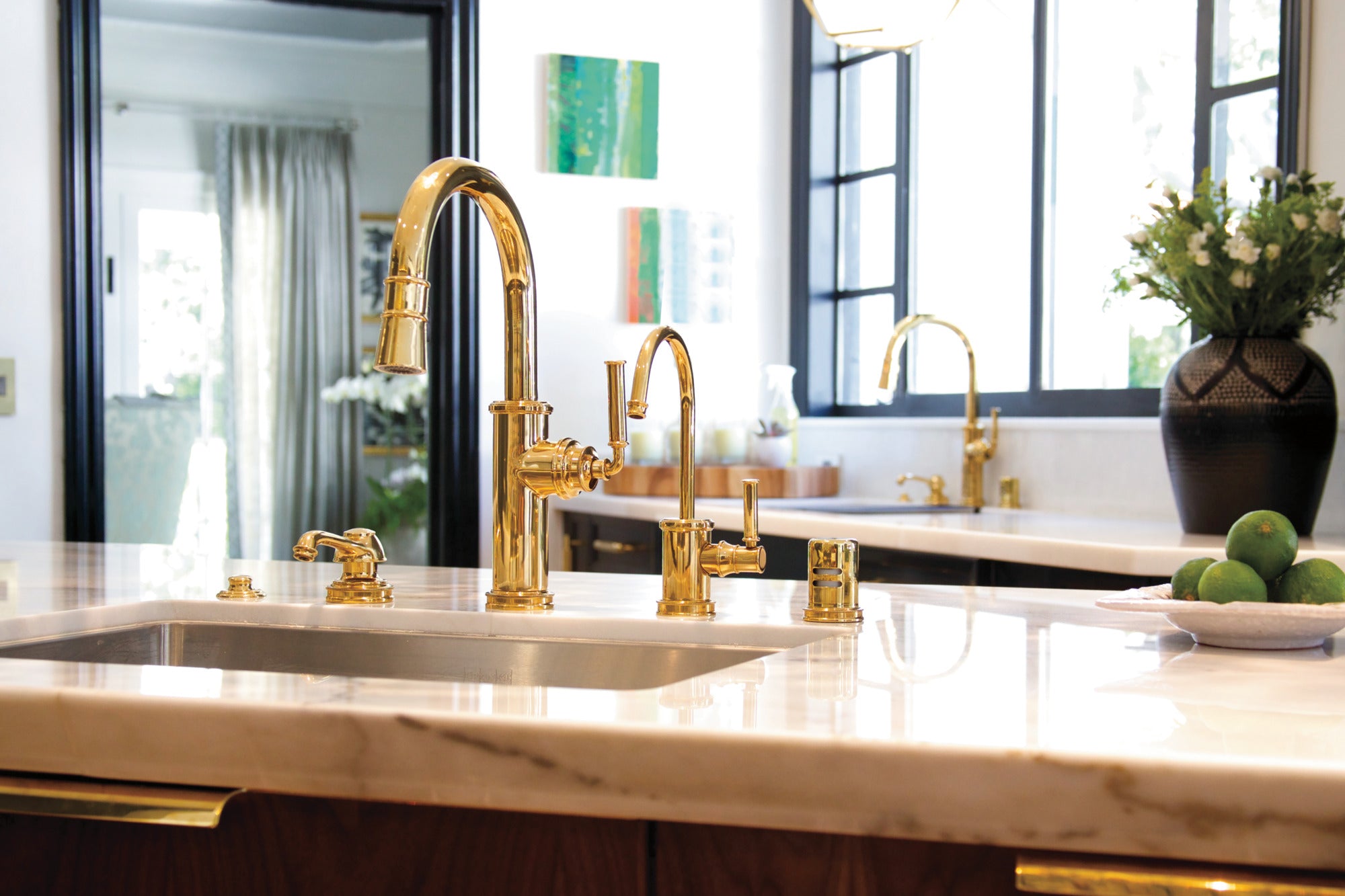 Newport Brass Taft - Kitchen Pull-Down Kitchen Faucet