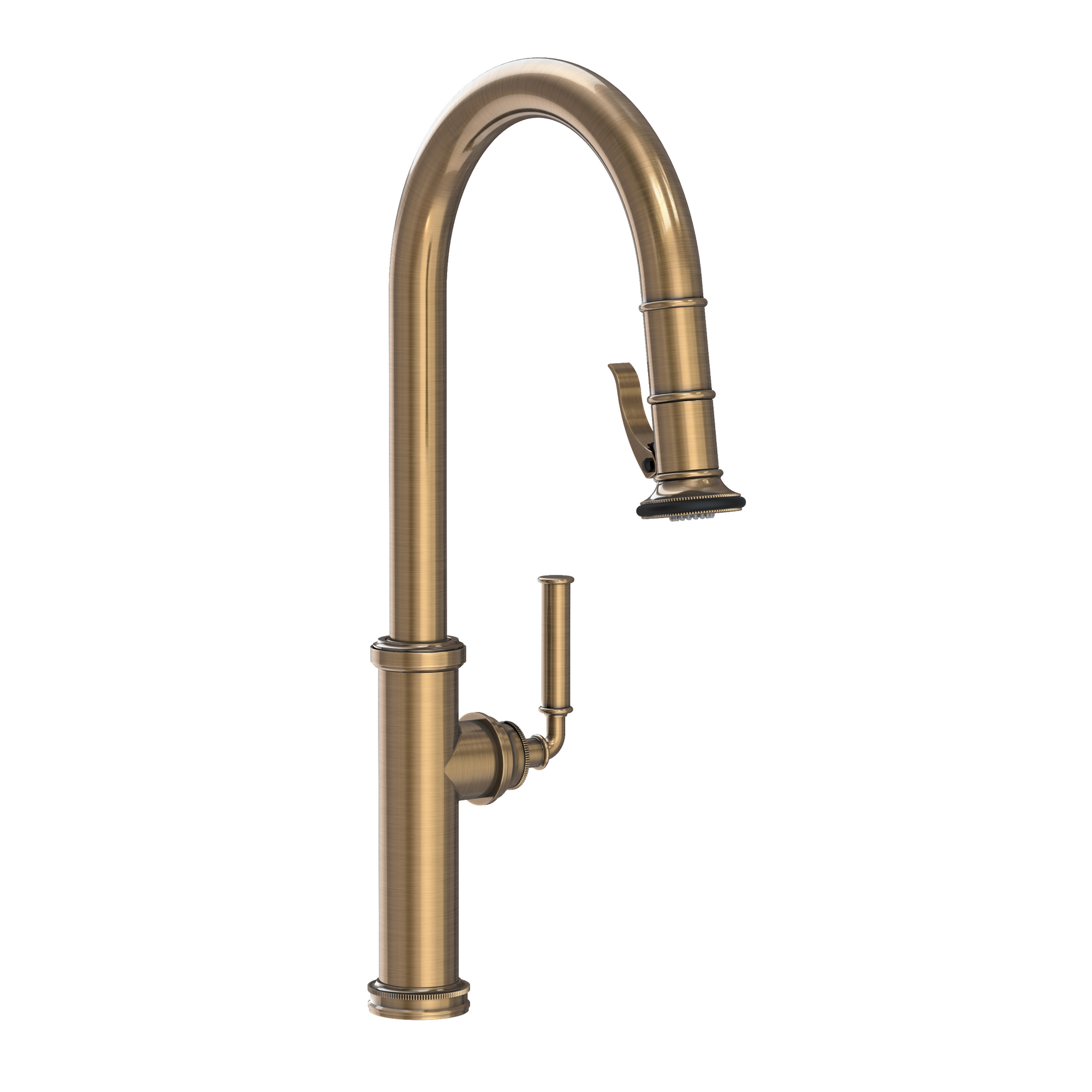 Newport Brass Taft - Kitchen Pull-Down Kitchen Faucet - Trigger Spray
