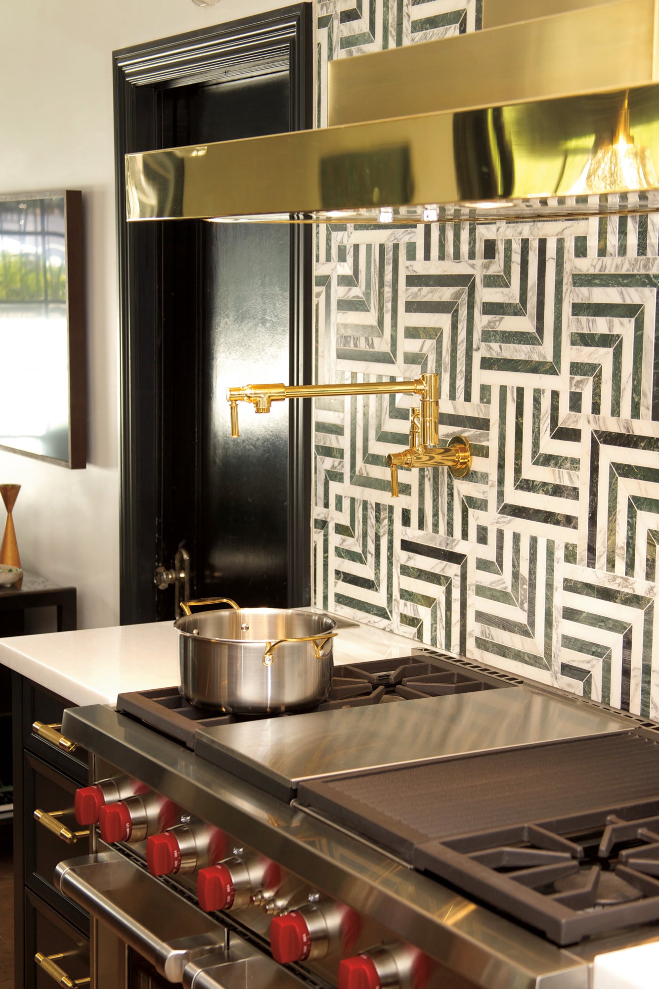 Newport Brass Taft - Kitchen Pot Filler - Wall Mount