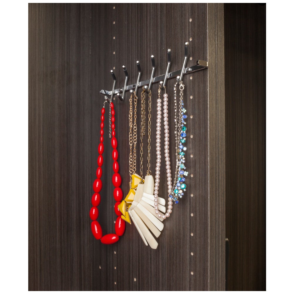 Hardware Resources Screw-Mount Tie Rack