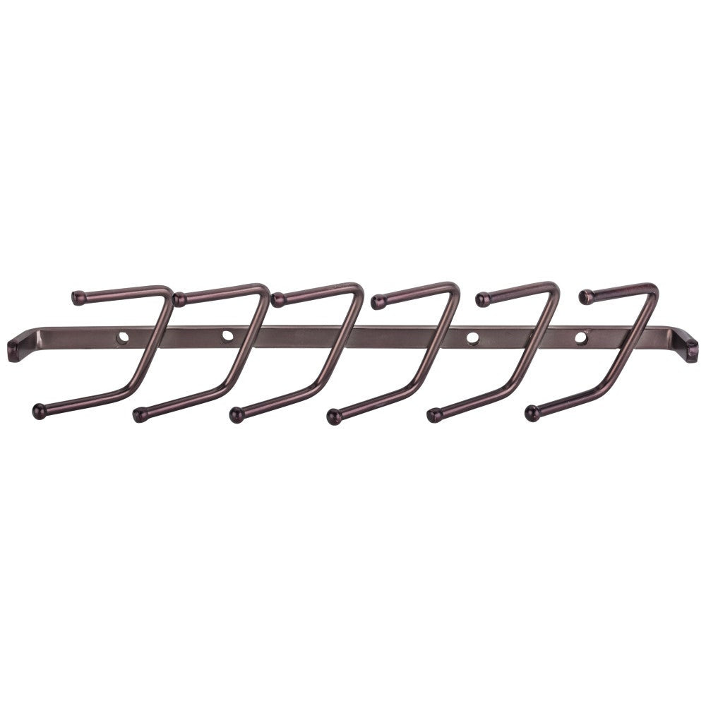 Hardware Resources Screw-Mount Tie Rack