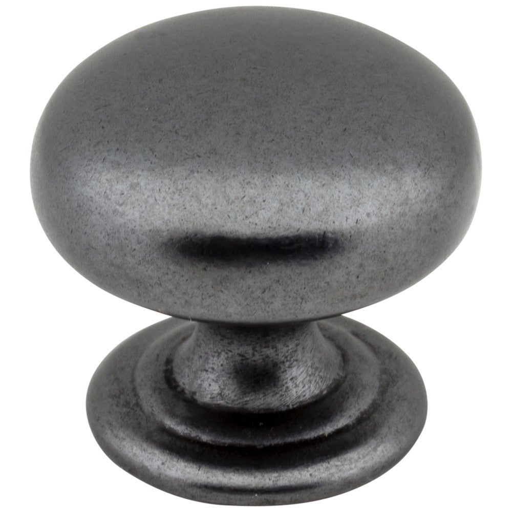 Hardware Resources 1-1/4" Diameter Satin Nickel Florence Cabinet Mushroom Knob