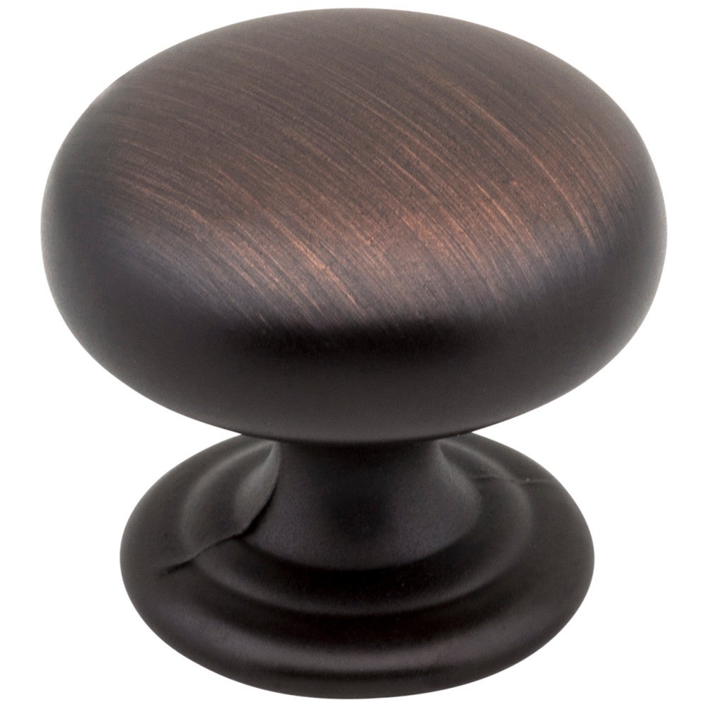 Hardware Resources 1-1/4" Diameter Satin Nickel Florence Cabinet Mushroom Knob