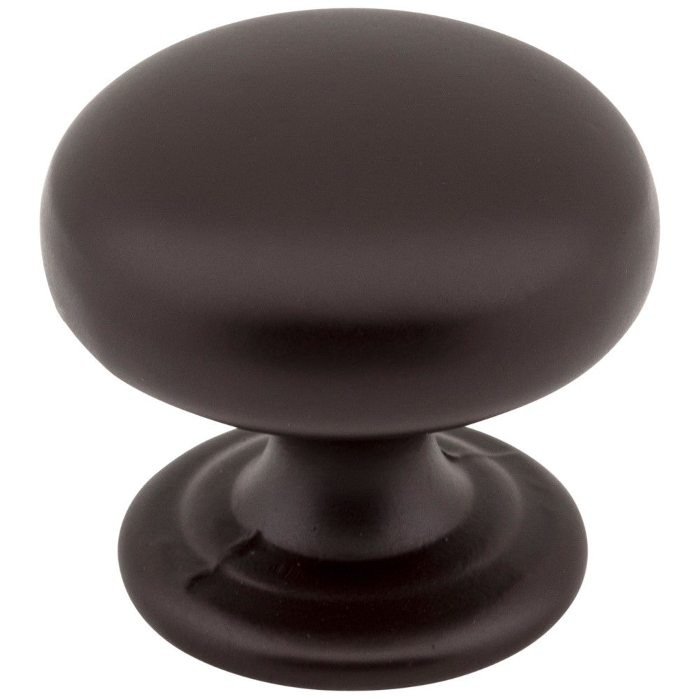 Hardware Resources 1-1/4" Diameter Satin Nickel Florence Cabinet Mushroom Knob