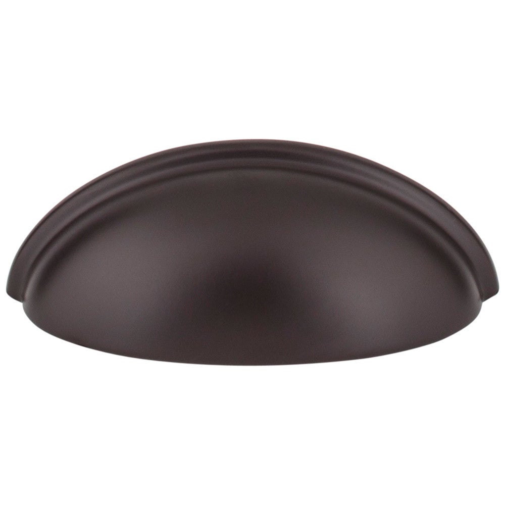 Hardware Resources 3" Center-to-Center Satin Nickel Florence Cabinet Cup Pull
