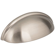 Hardware Resources 3" Center-to-Center Satin Nickel Florence Cabinet Cup Pull