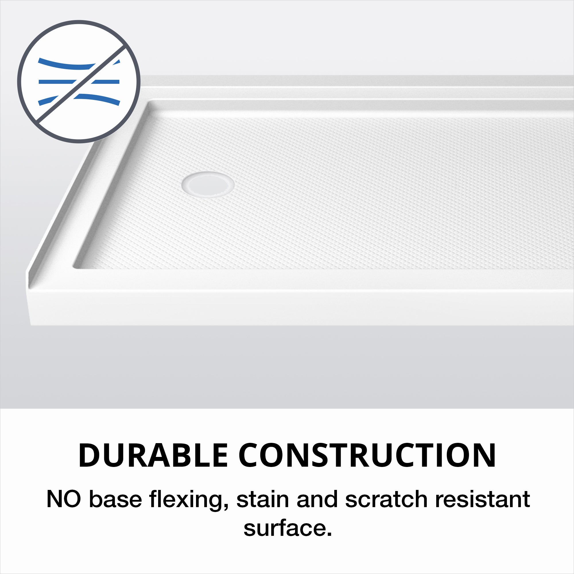 Luna 6032 Shower Base LEFT