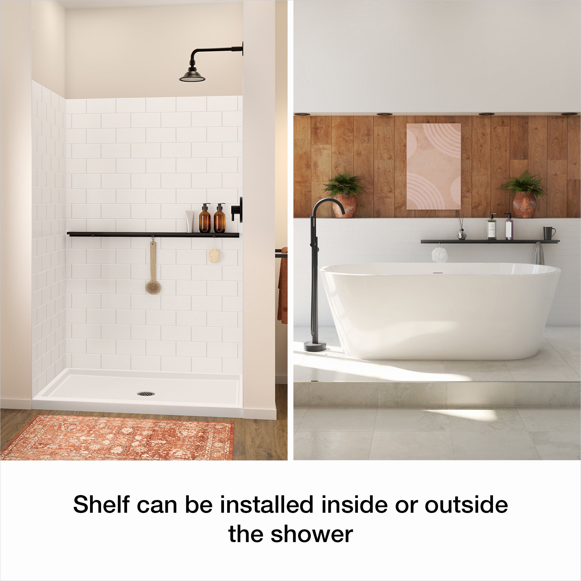 Luna Shower Shelf 57