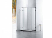 Dawn Frameless Hinged Shower Enclosure