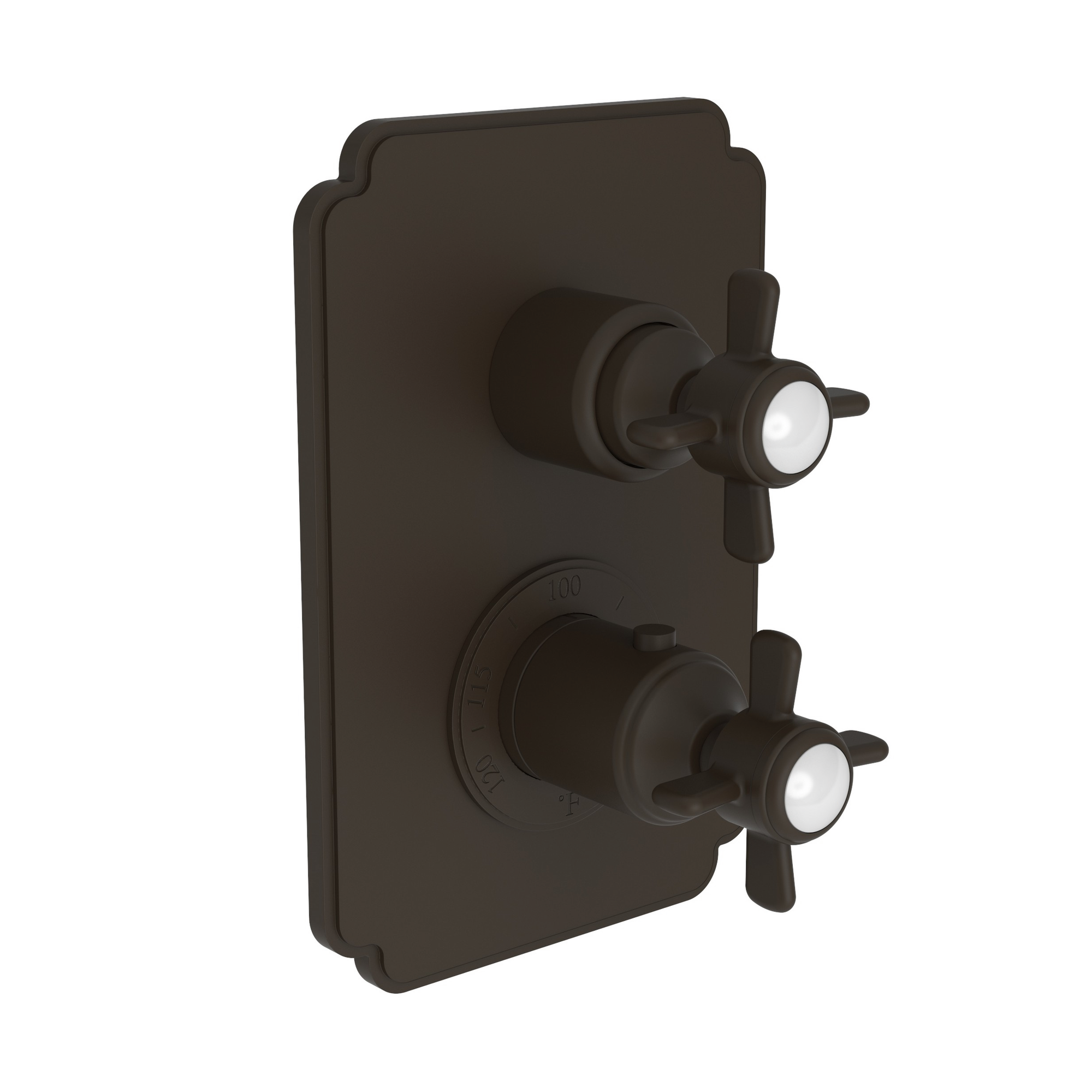 Newport Brass Fairfield 1/2" Square Thermostatic Trim Plate with Handle