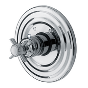Newport Brass Fairfield 3/4" Round Thermostatic Trim Plate with Handle