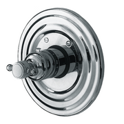 Newport Brass Chesterfield® 3/4" Round Thermostatic Trim Plate with Handle