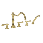 Newport Brass Chesterfield® Roman Tub Faucet with Hand Shower