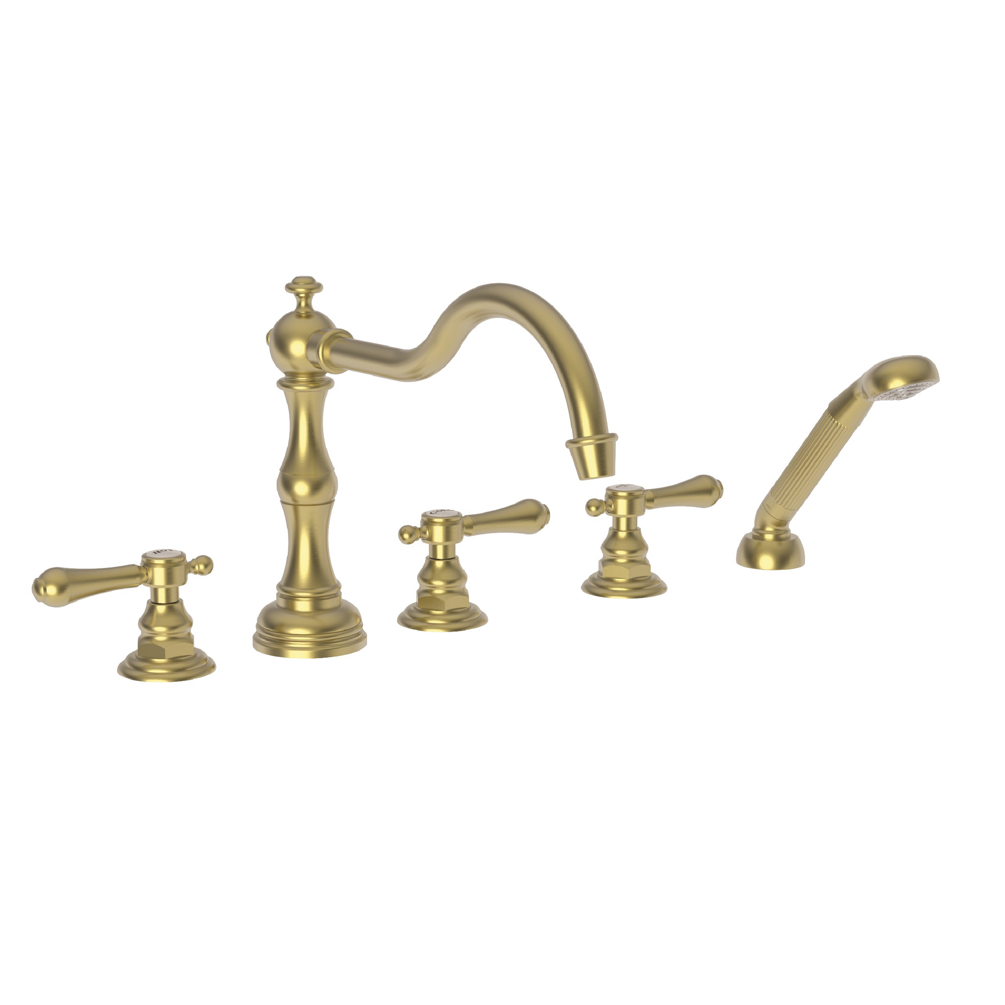 Newport Brass Chesterfield® Roman Tub Faucet with Hand Shower