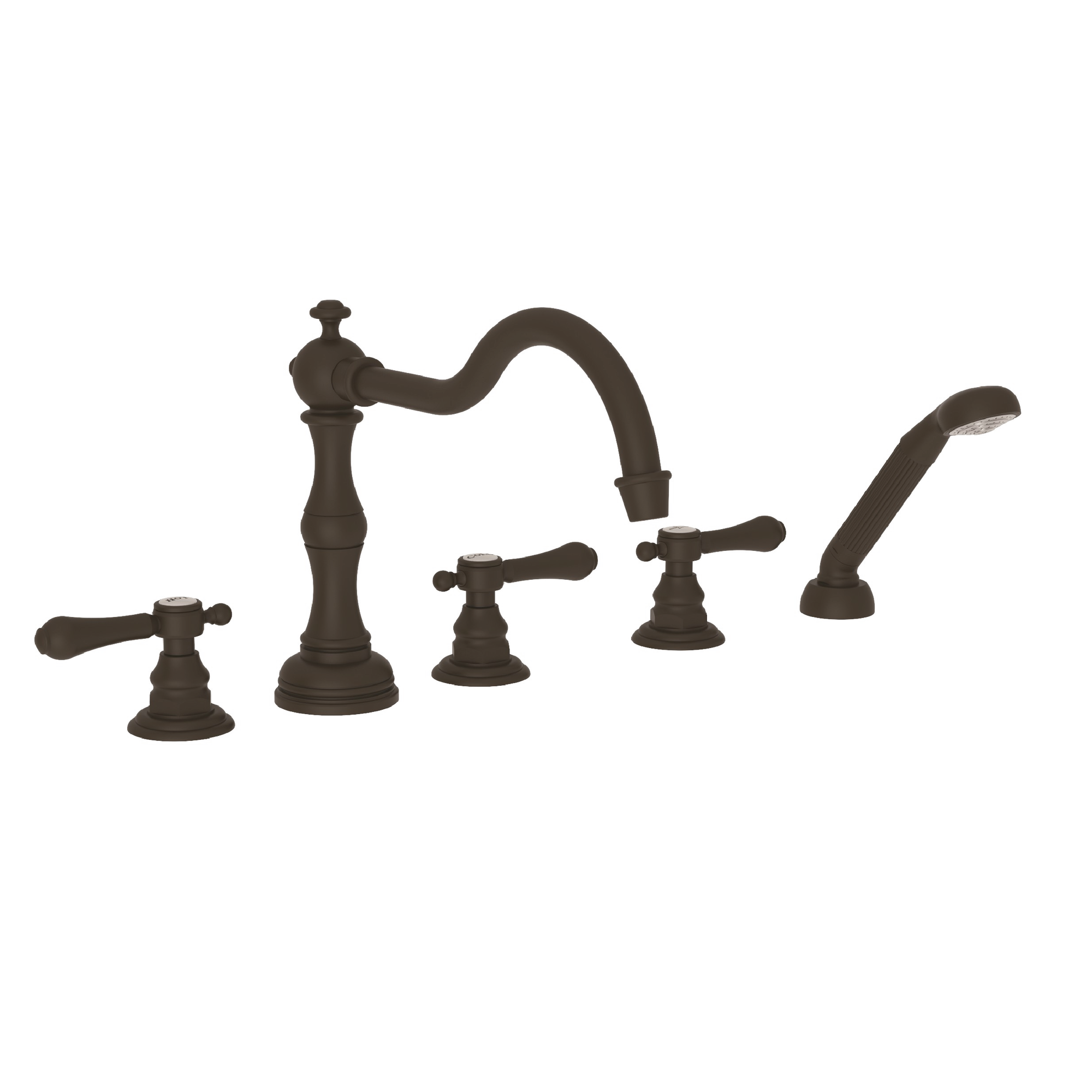 Newport Brass Chesterfield® Roman Tub Faucet with Hand Shower