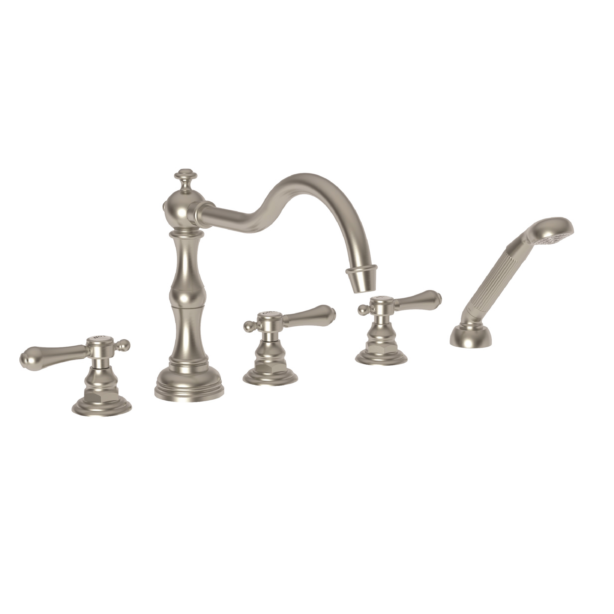 Newport Brass Chesterfield® Roman Tub Faucet with Hand Shower
