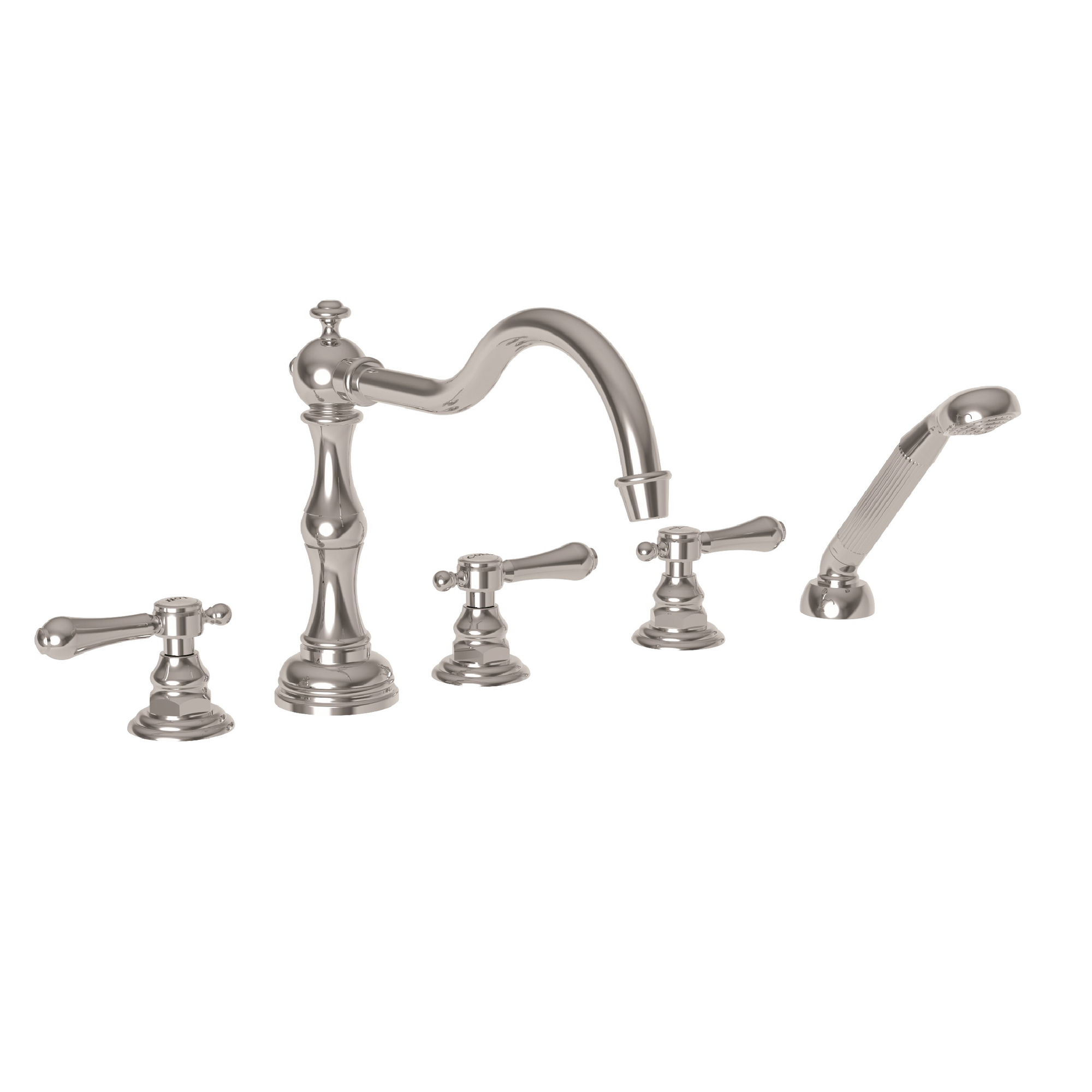 Newport Brass Chesterfield® Roman Tub Faucet with Hand Shower