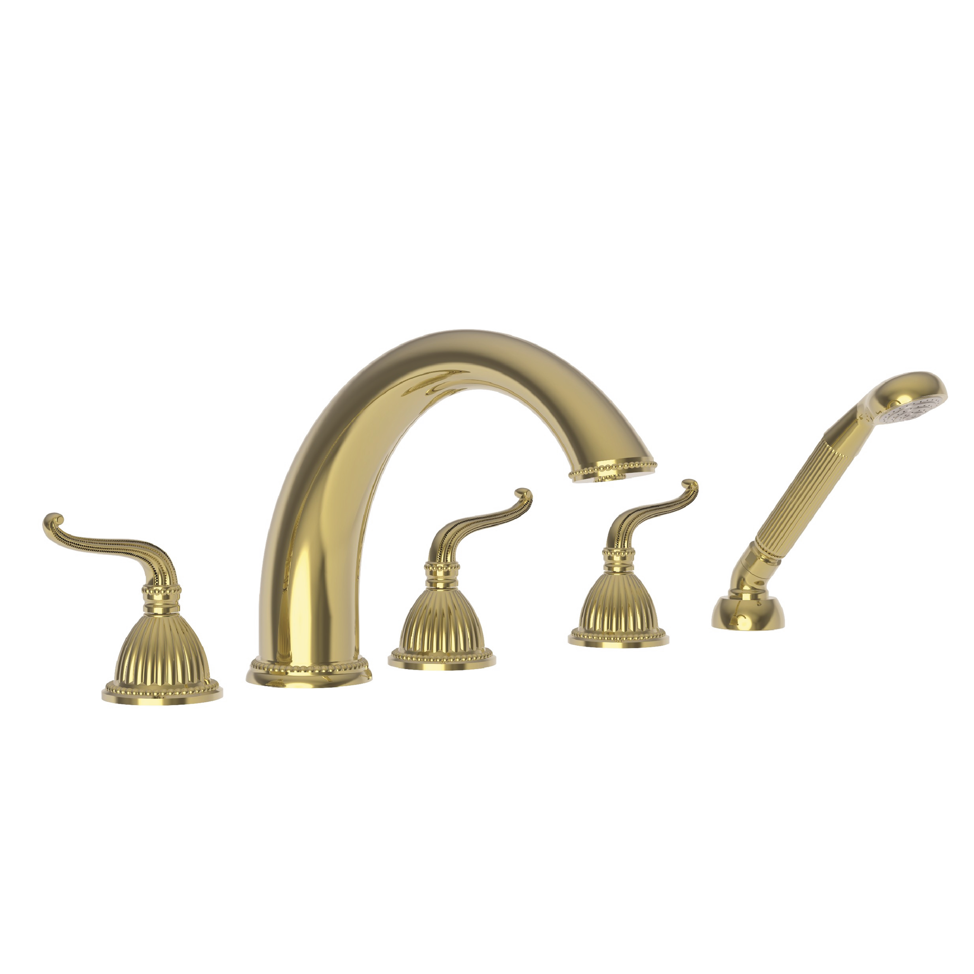 Newport Brass Alexandria Roman Tub Faucet with Hand Shower