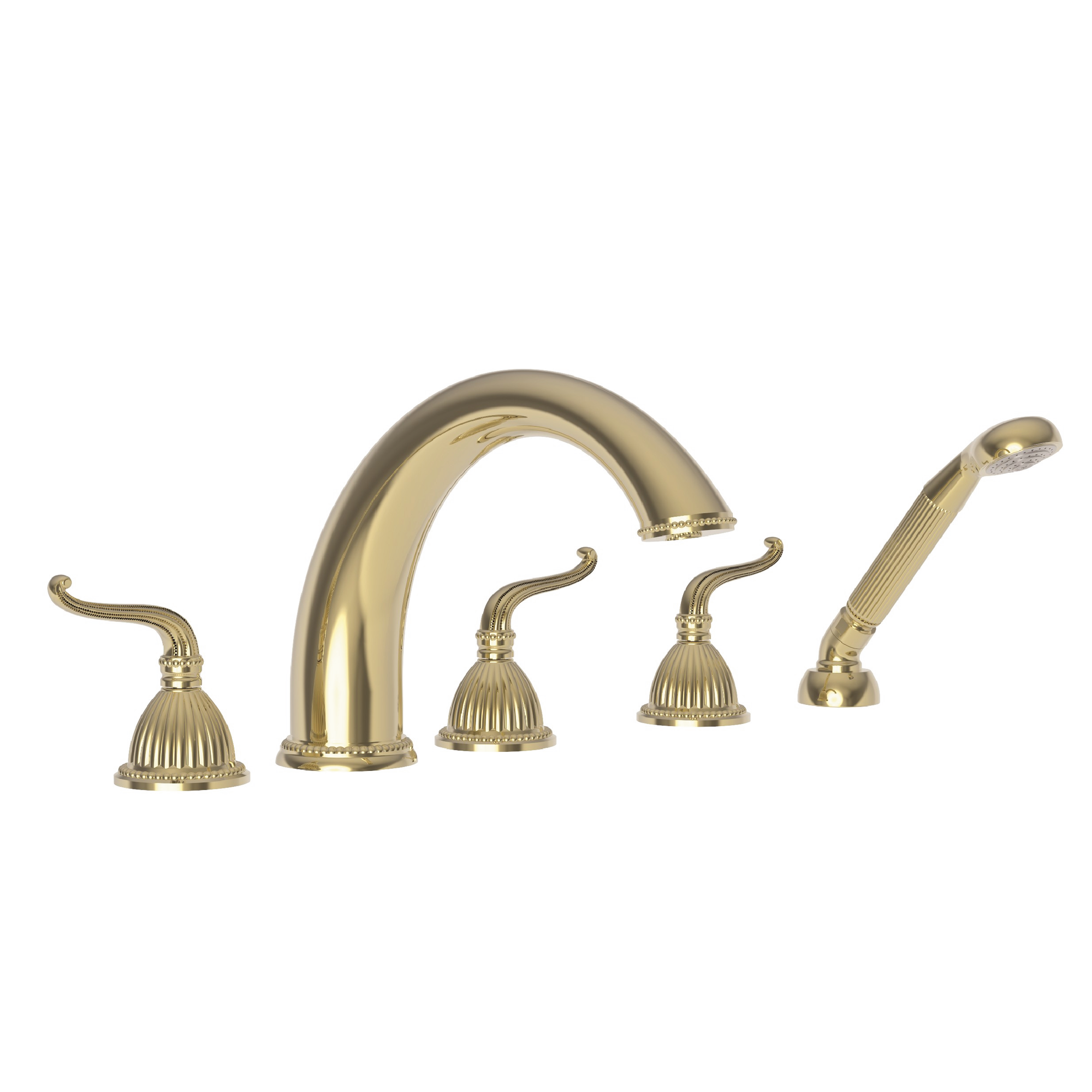 Newport Brass Alexandria Roman Tub Faucet with Hand Shower