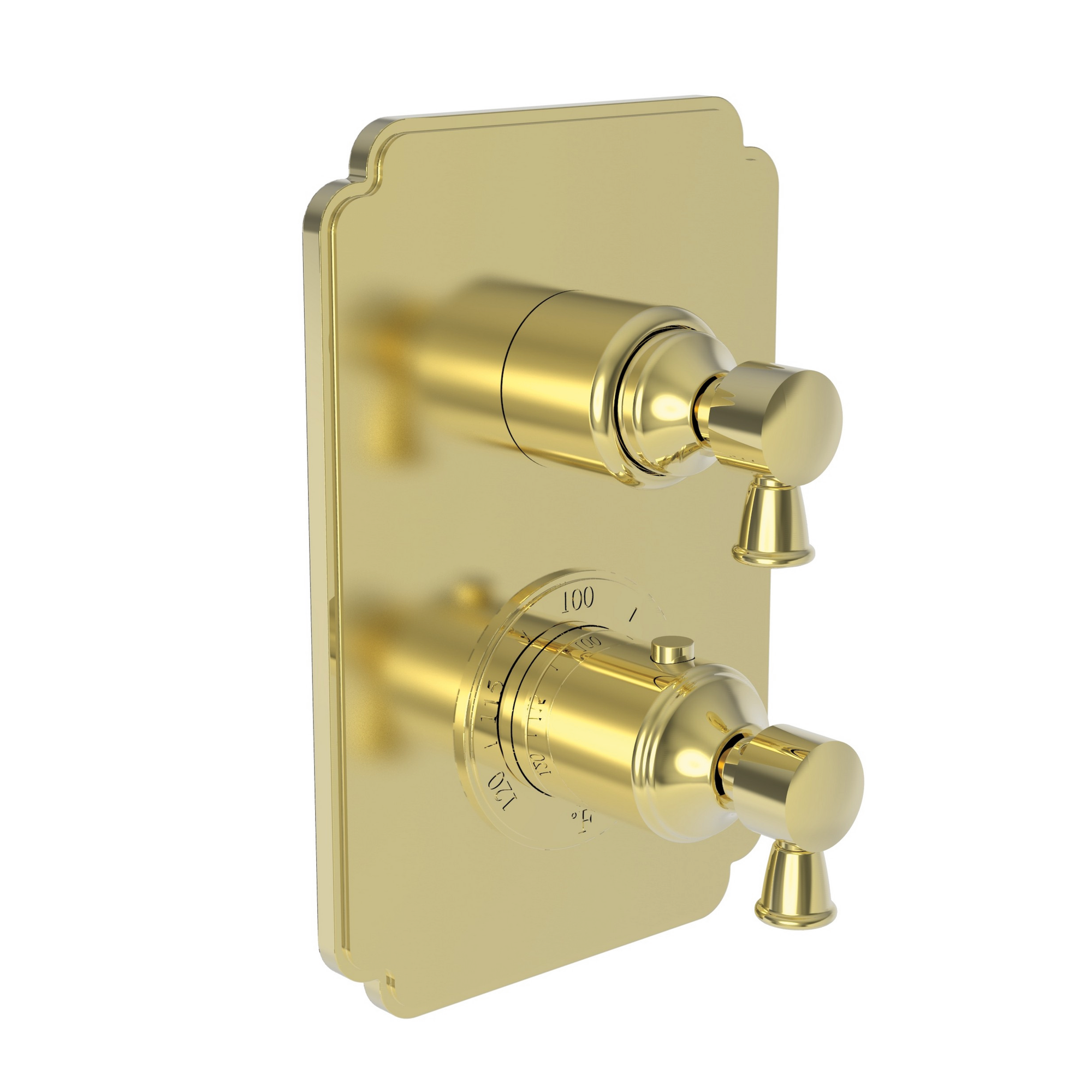 Newport Brass Metropole® 1/2" Square Thermostatic Trim Plate with Handle