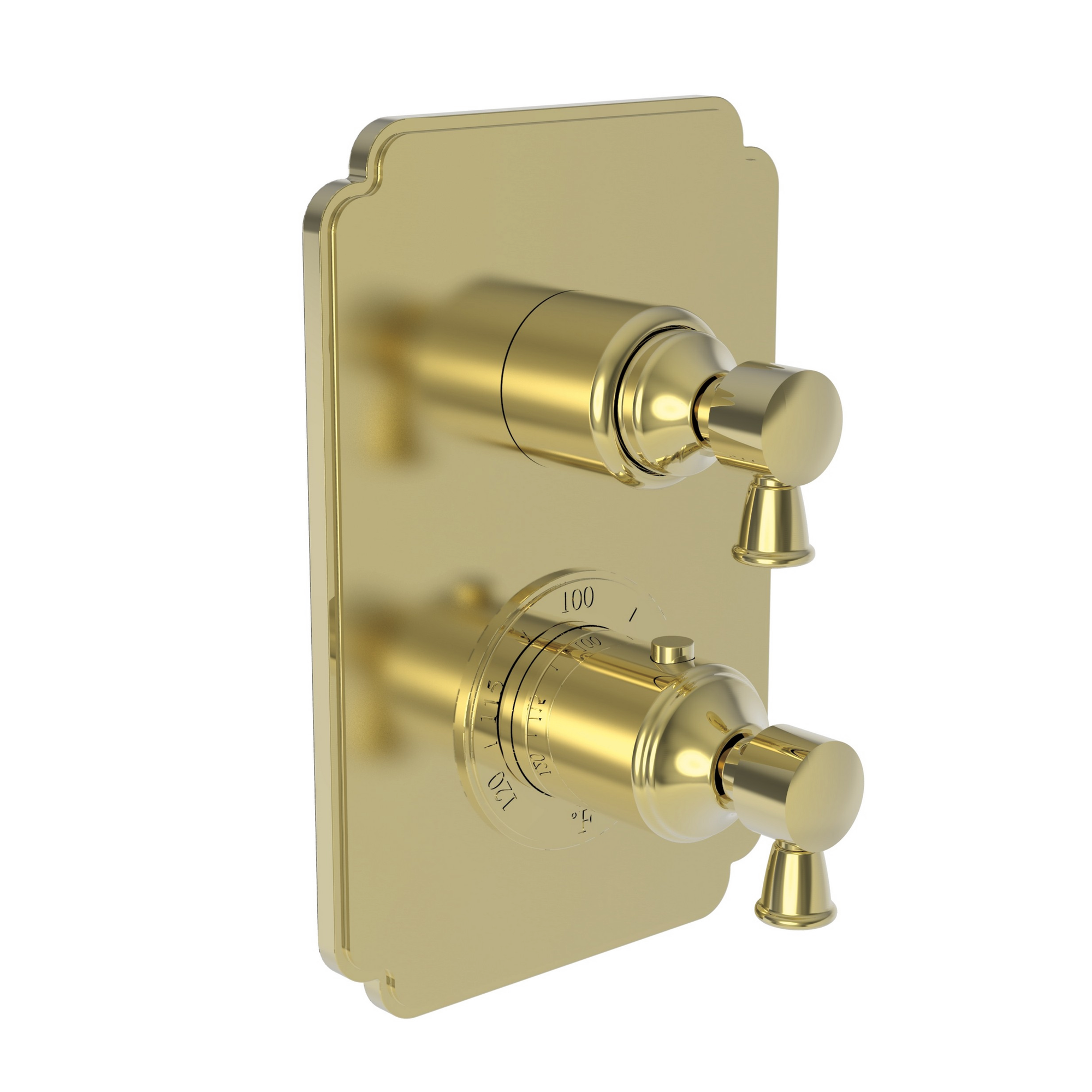 Newport Brass Metropole® 1/2" Square Thermostatic Trim Plate with Handle