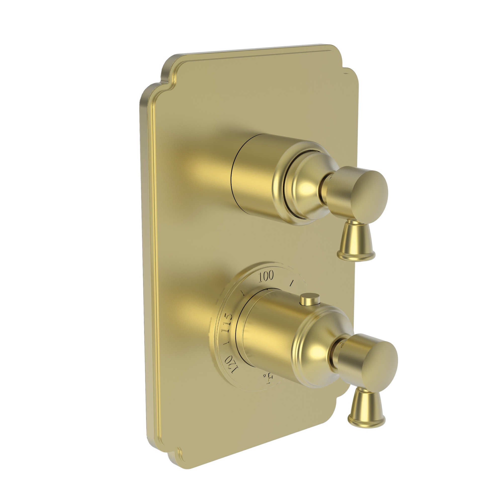 Newport Brass Metropole® 1/2" Square Thermostatic Trim Plate with Handle