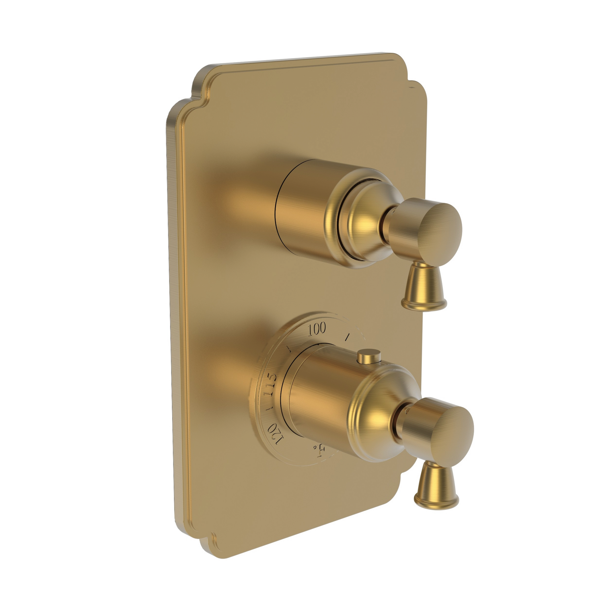 Newport Brass Metropole® 1/2" Square Thermostatic Trim Plate with Handle