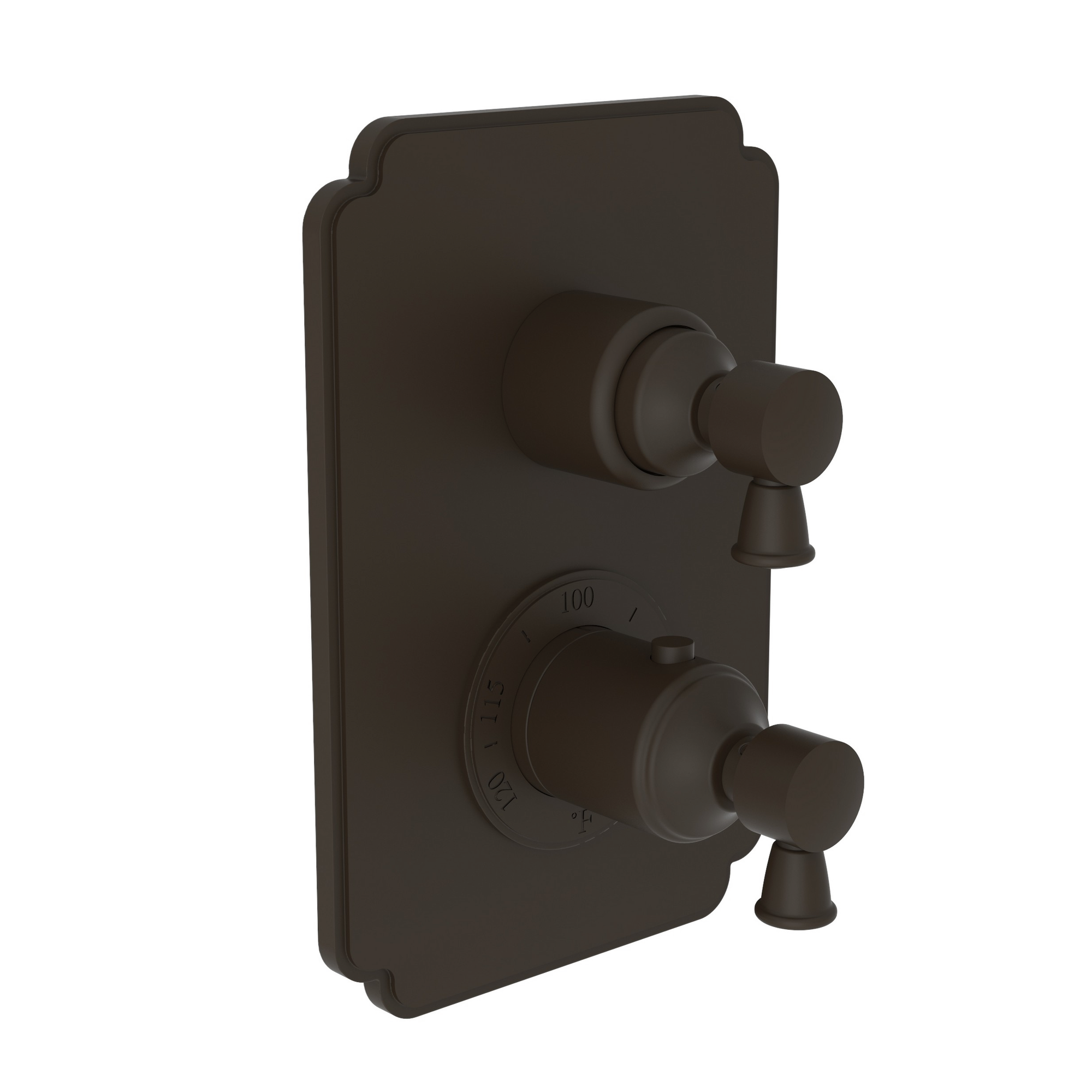 Newport Brass Metropole® 1/2" Square Thermostatic Trim Plate with Handle
