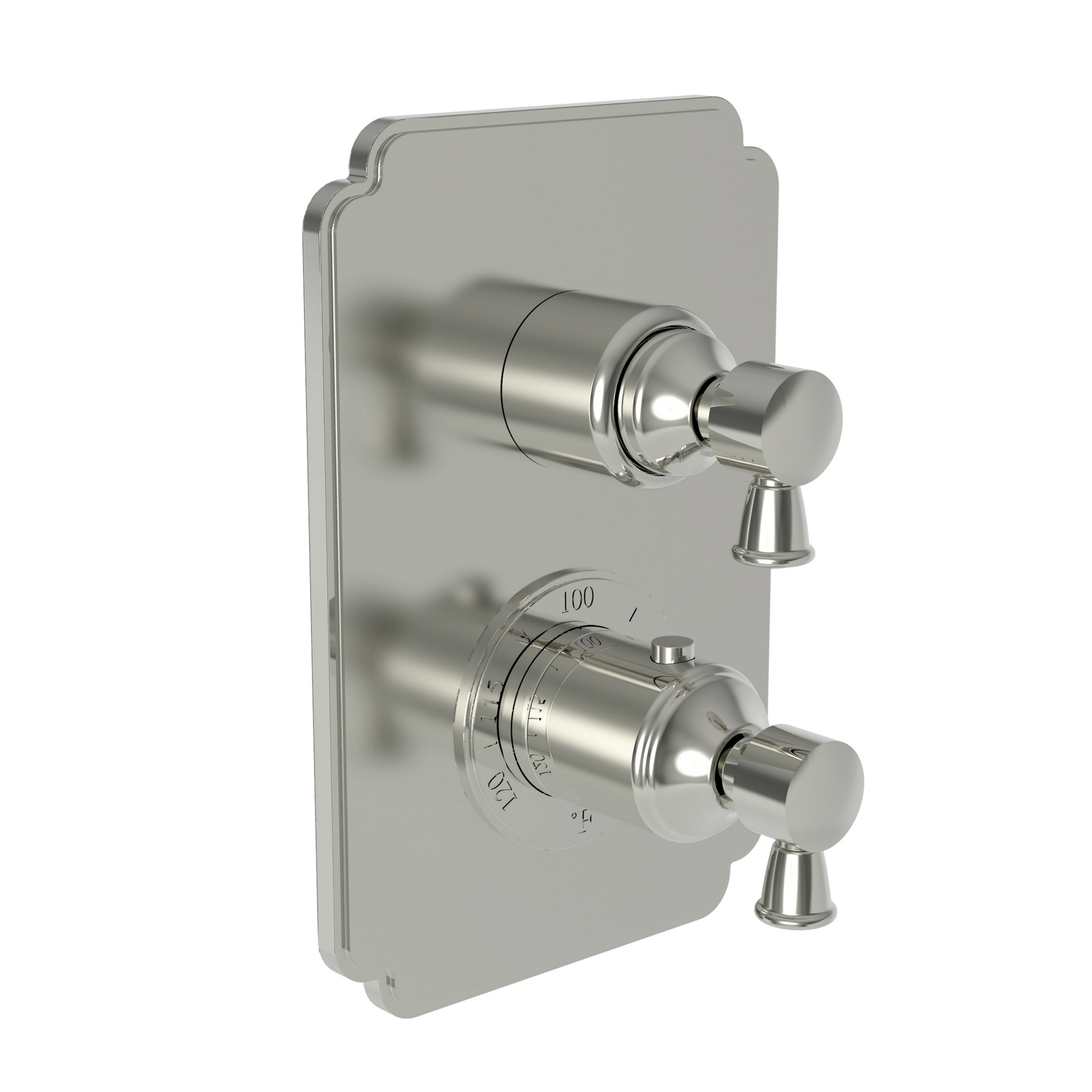 Newport Brass Metropole® 1/2" Square Thermostatic Trim Plate with Handle