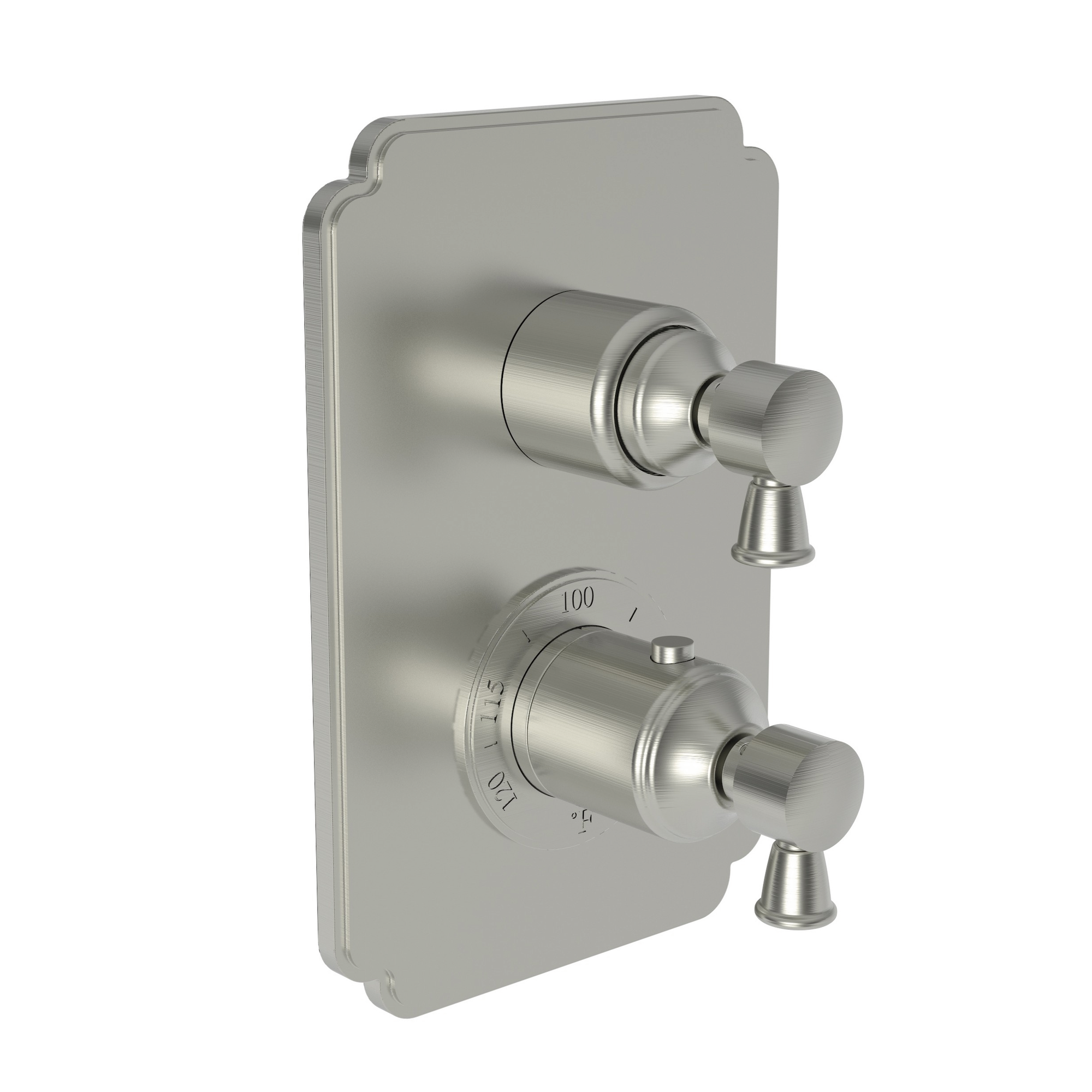 Newport Brass Metropole® 1/2" Square Thermostatic Trim Plate with Handle