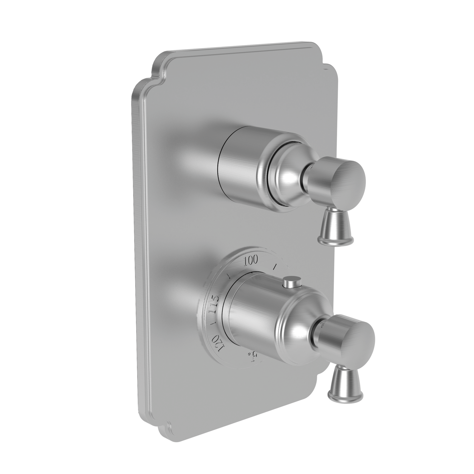Newport Brass Metropole® 1/2" Square Thermostatic Trim Plate with Handle