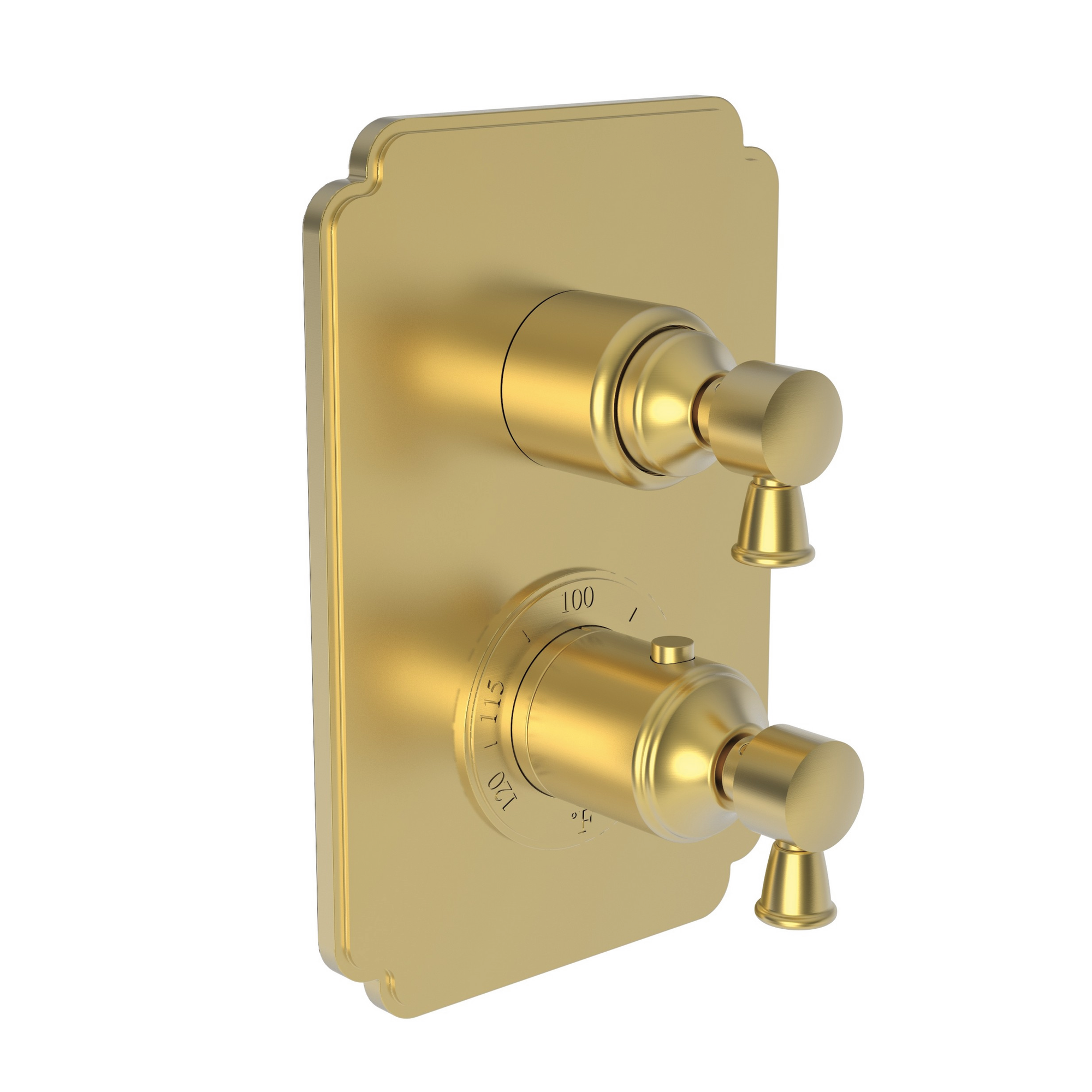 Newport Brass Metropole® 1/2" Square Thermostatic Trim Plate with Handle