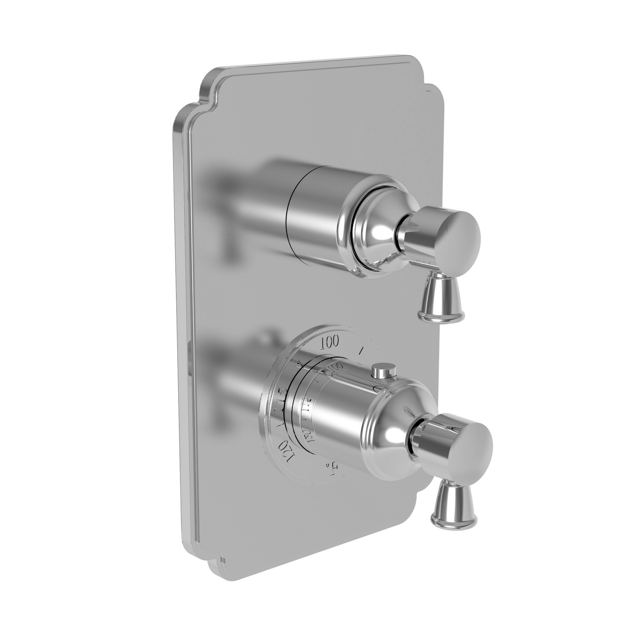 Newport Brass Metropole® 1/2" Square Thermostatic Trim Plate with Handle
