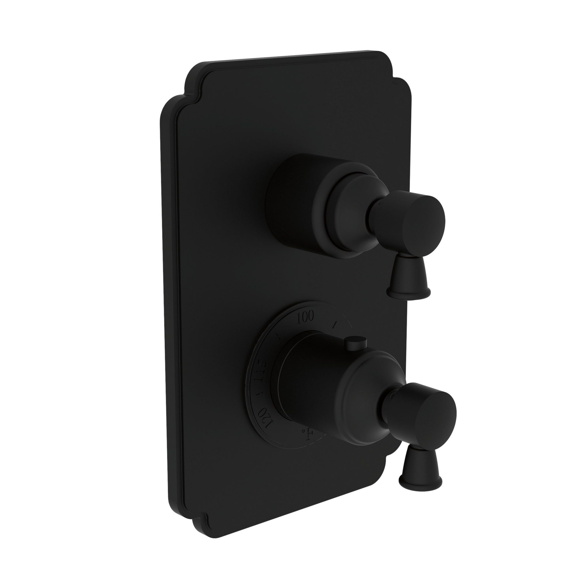 Newport Brass Metropole® 1/2" Square Thermostatic Trim Plate with Handle