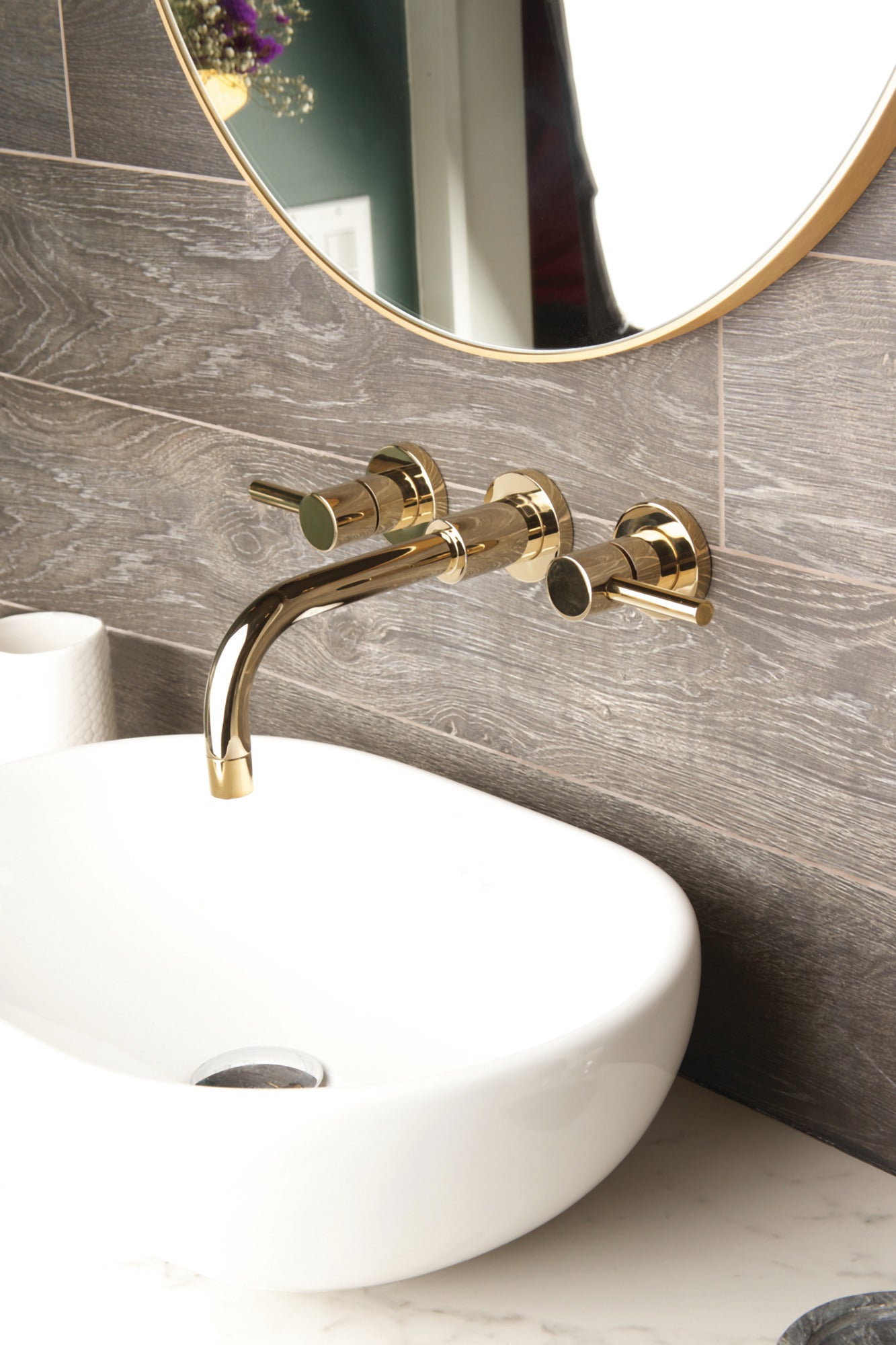 Newport Brass East Linear® Wall Mount Lavatory Faucet