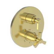 Newport Brass Miro 1/2" Round Thermostatic Trim Plate with Handle