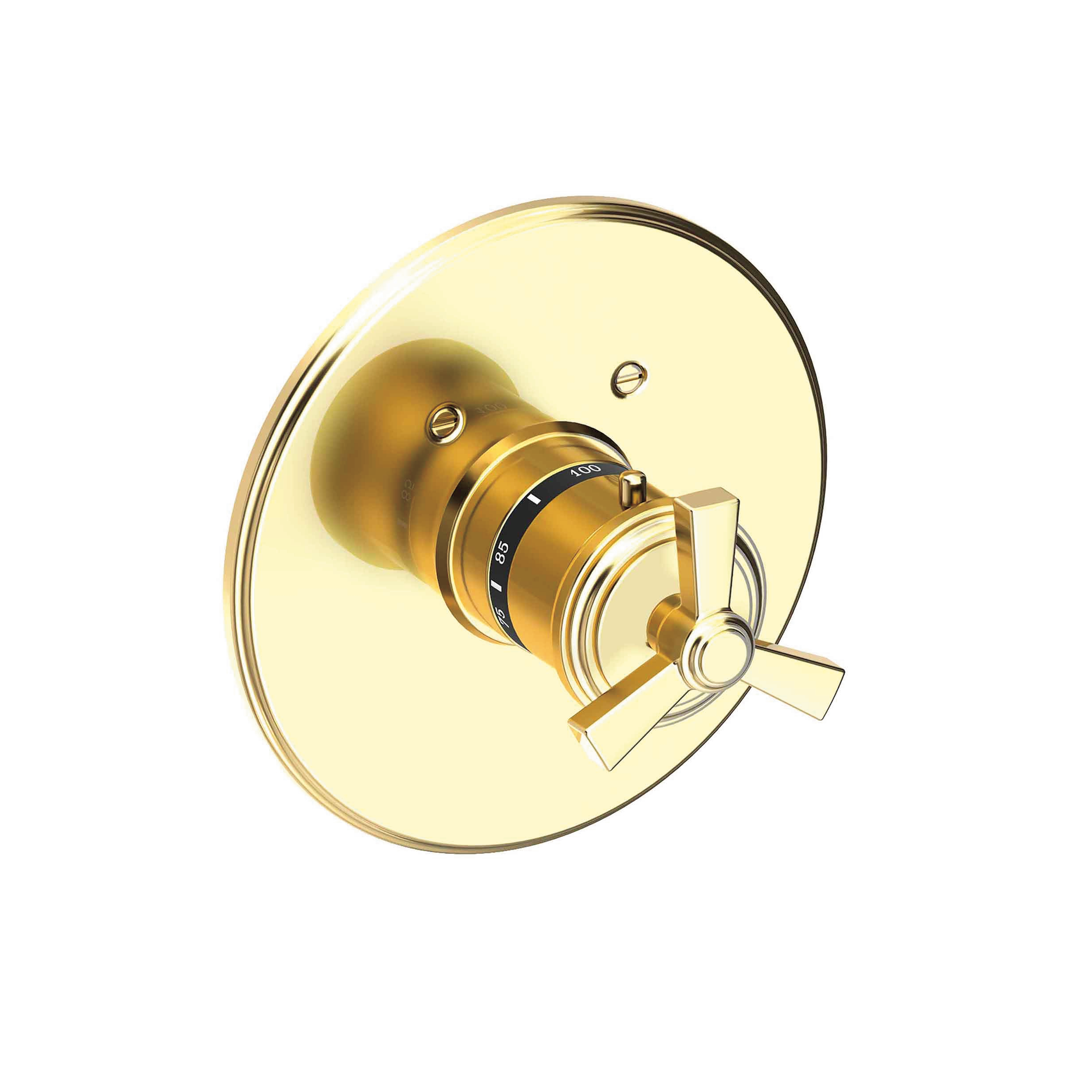 Newport Brass Miro 3/4" Round Thermostatic Trim Plate with Handle