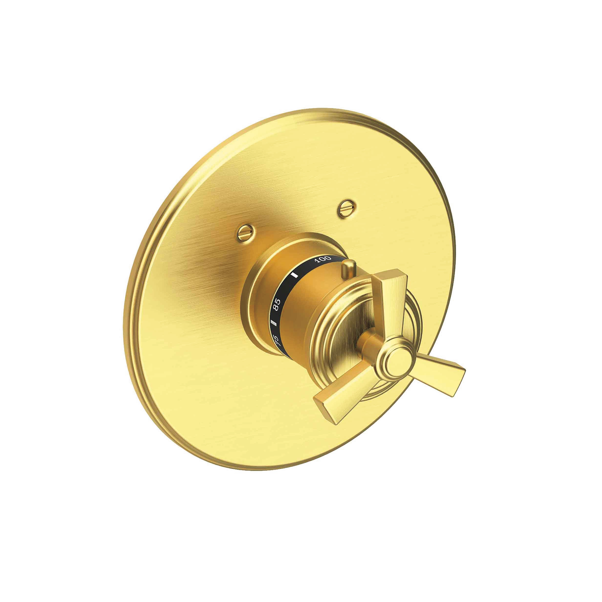 Newport Brass Miro 3/4" Round Thermostatic Trim Plate with Handle