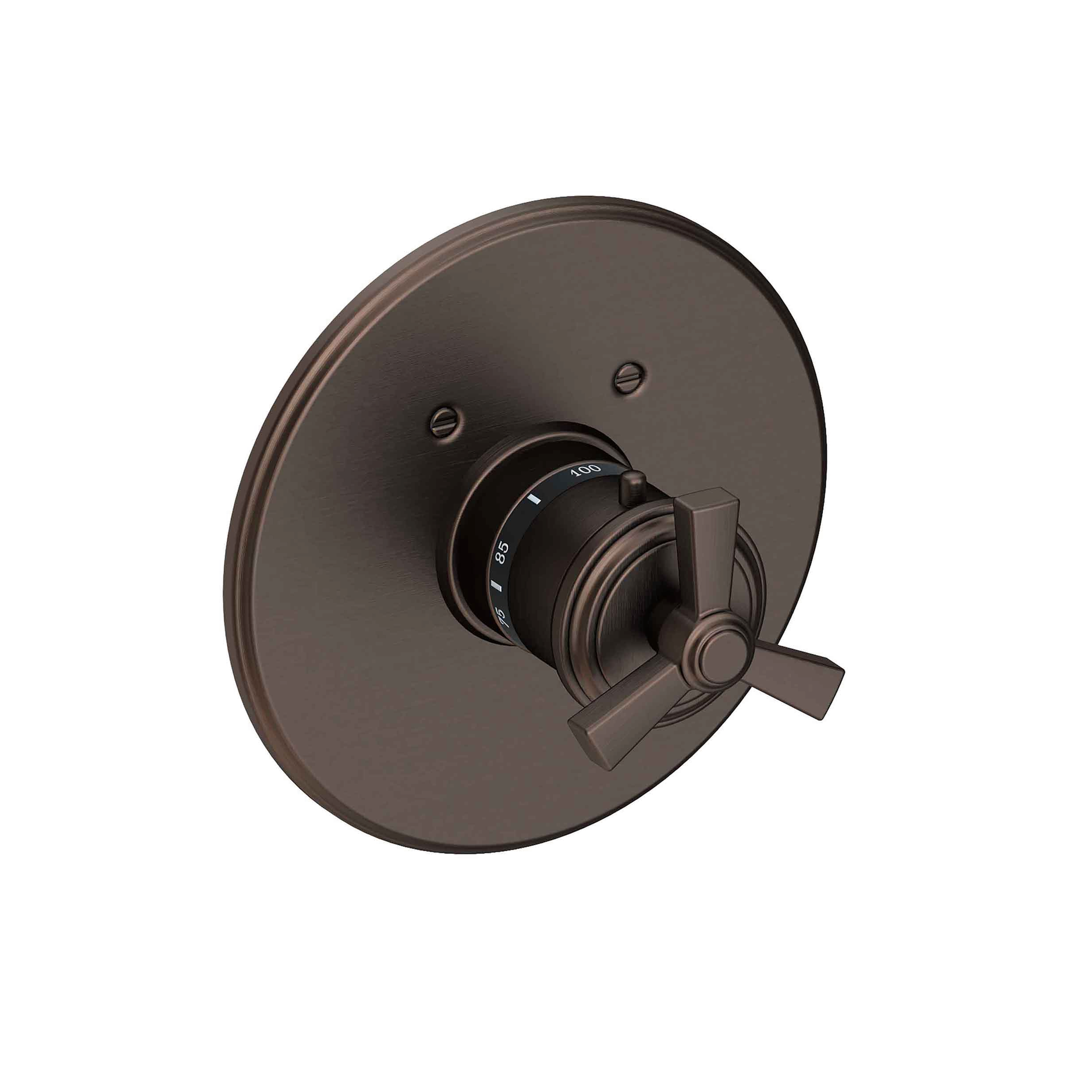 Newport Brass Miro 3/4" Round Thermostatic Trim Plate with Handle