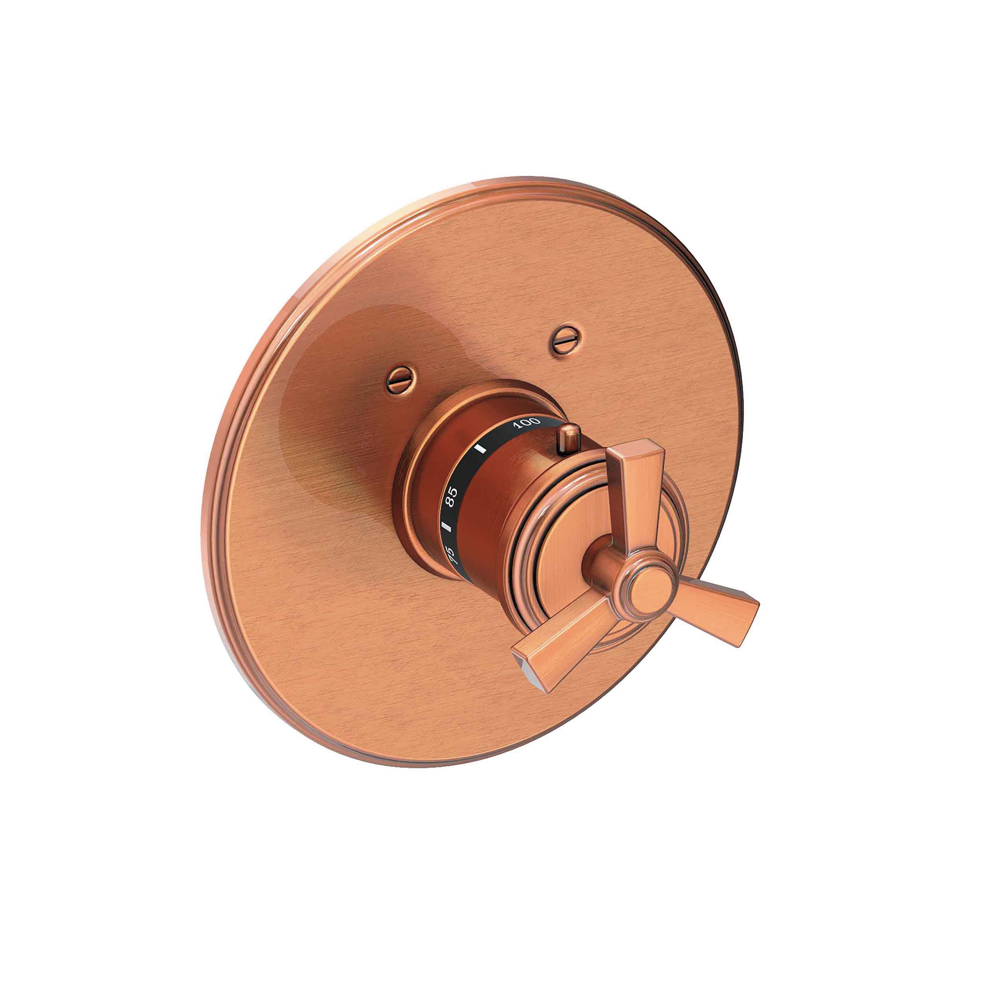 Newport Brass Miro 3/4" Round Thermostatic Trim Plate with Handle