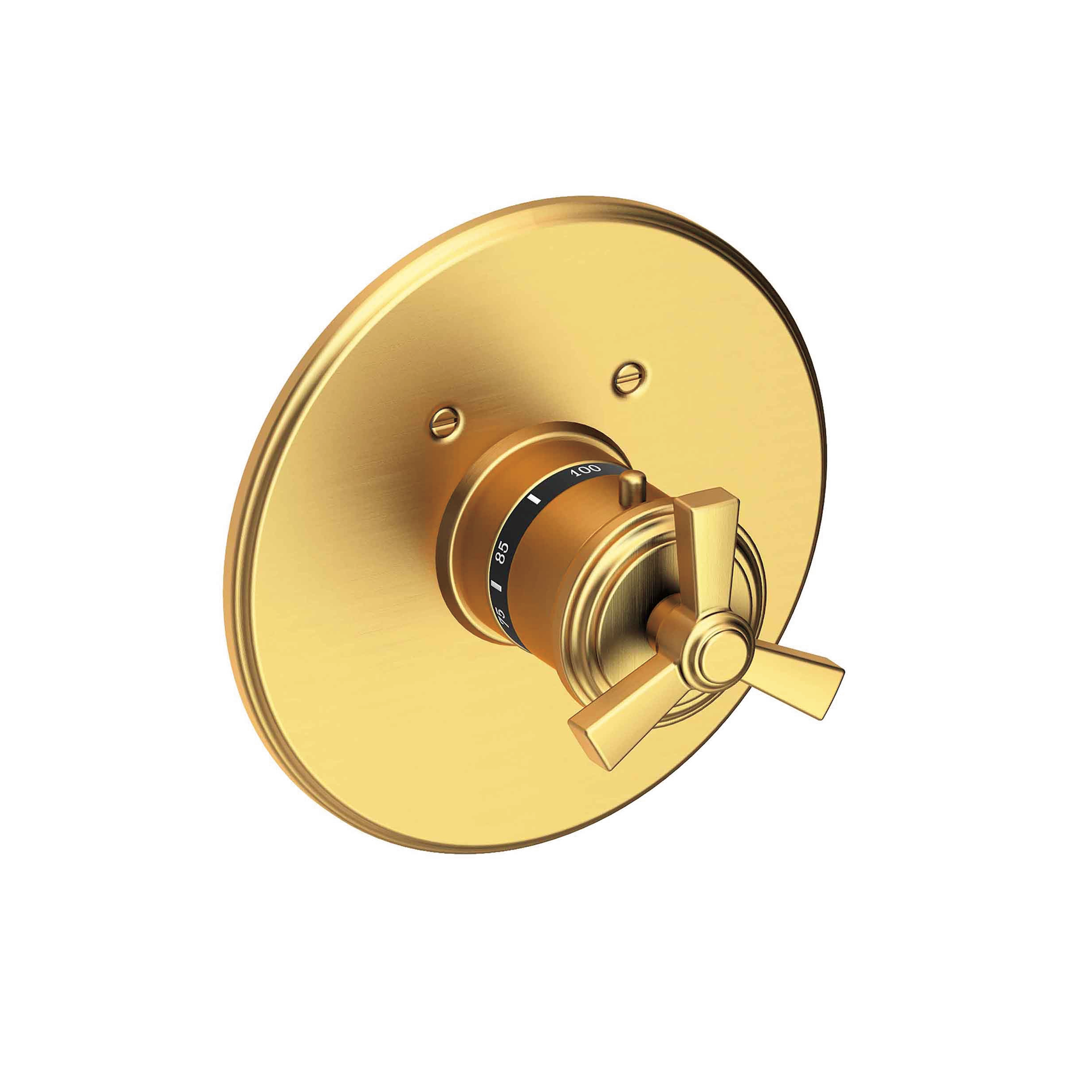 Newport Brass Miro 3/4" Round Thermostatic Trim Plate with Handle