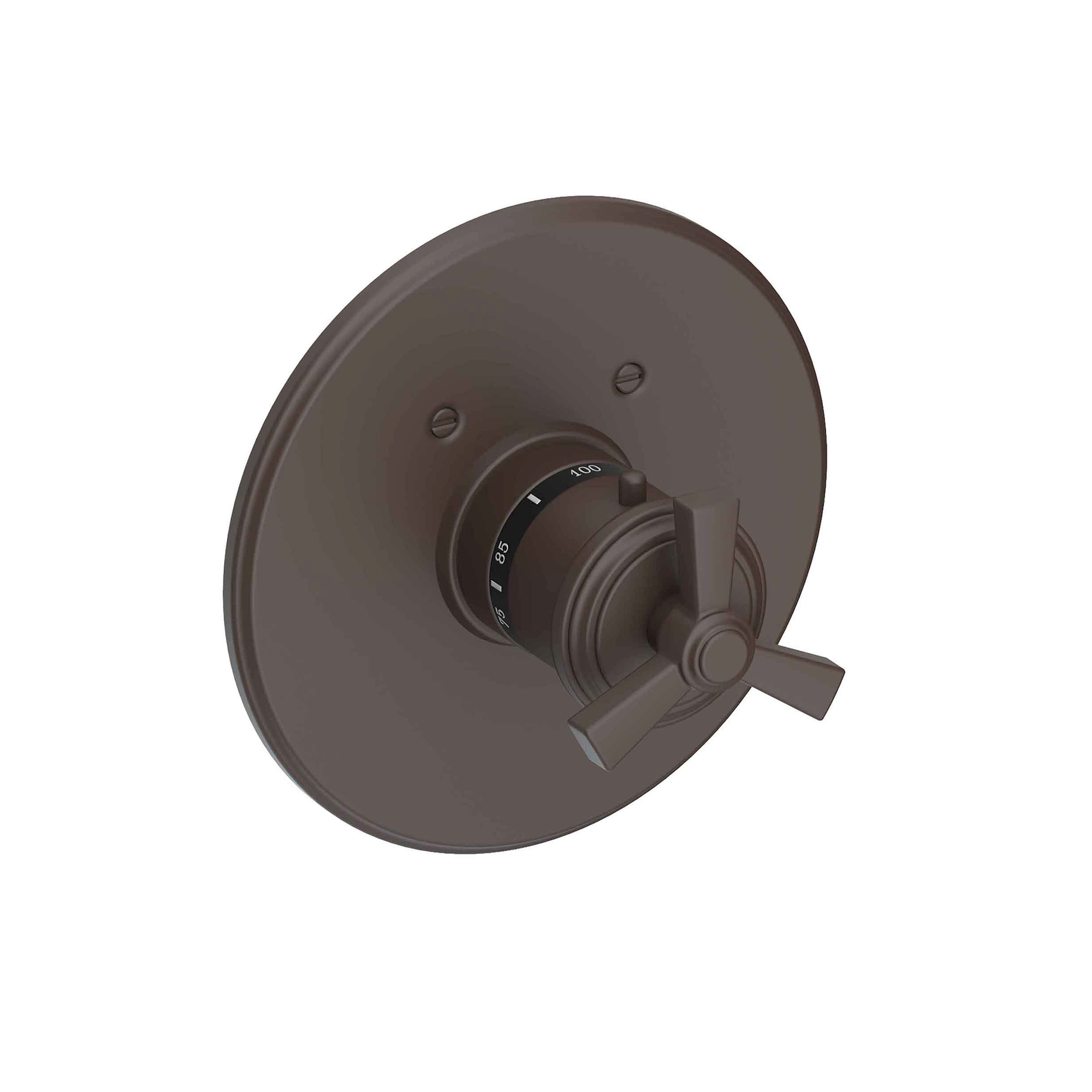 Newport Brass Miro 3/4" Round Thermostatic Trim Plate with Handle