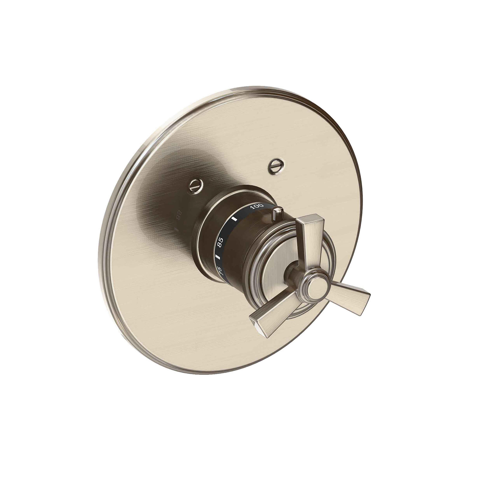 Newport Brass Miro 3/4" Round Thermostatic Trim Plate with Handle