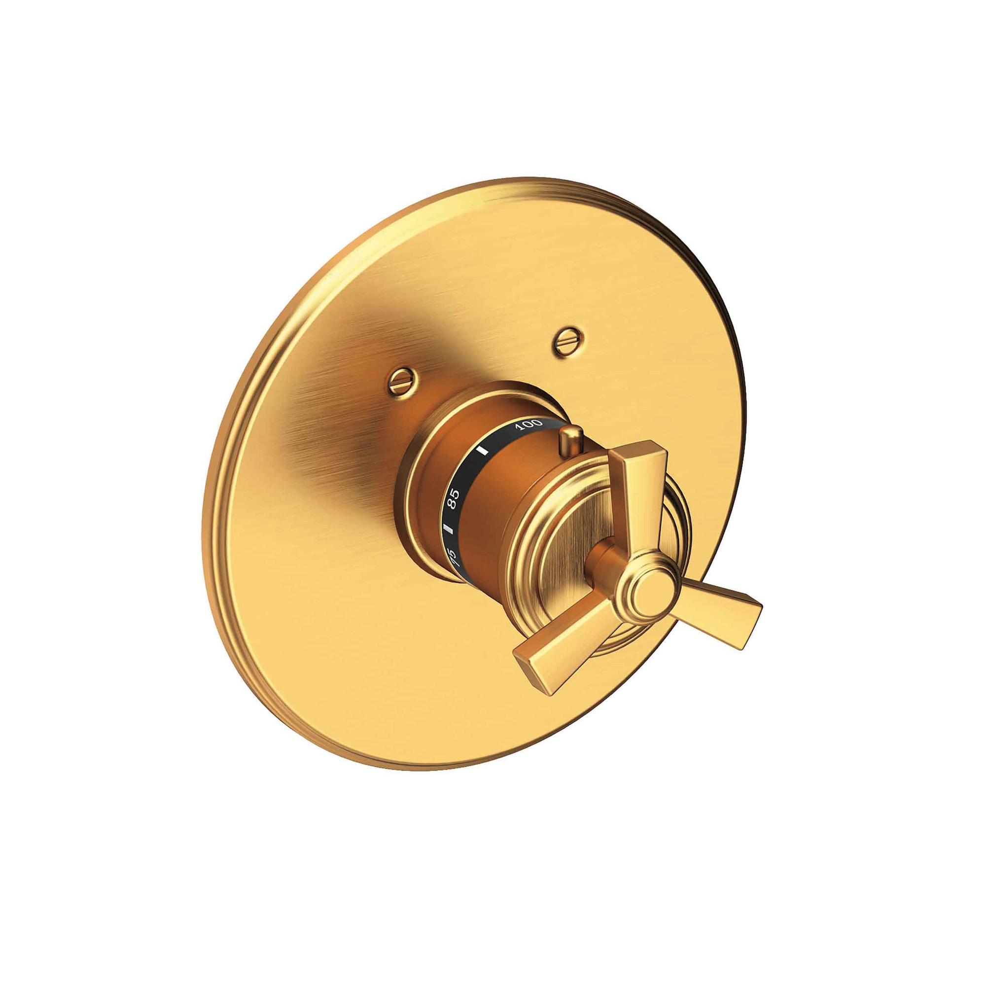 Newport Brass Miro 3/4" Round Thermostatic Trim Plate with Handle